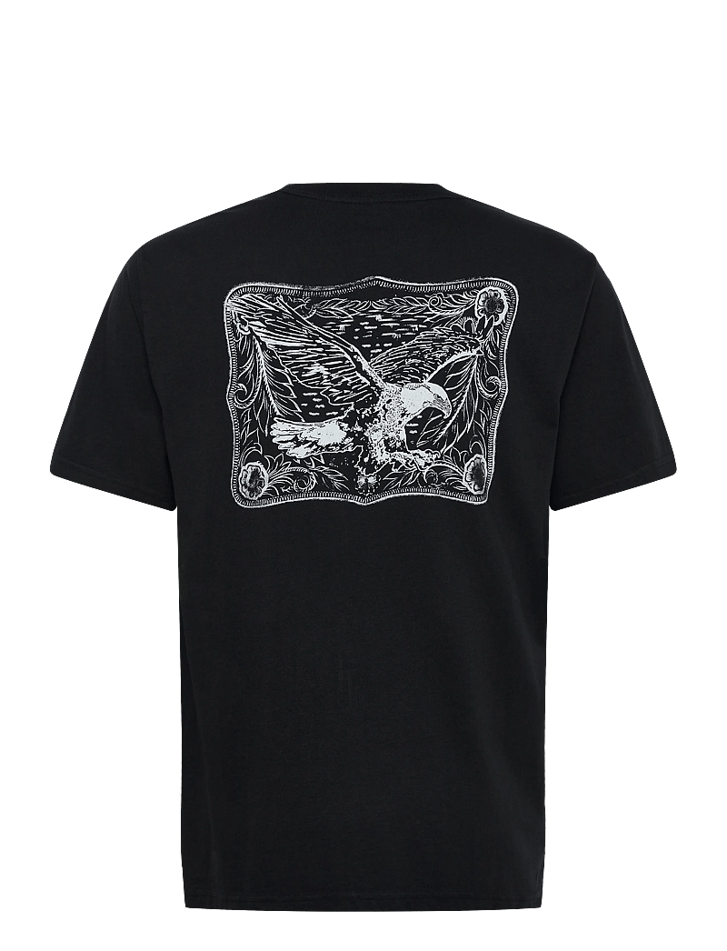 Levi's® - SS RELAXED FIT TEE EAGLE BUCKL - short-sleeved t-shirts - blacks - 2