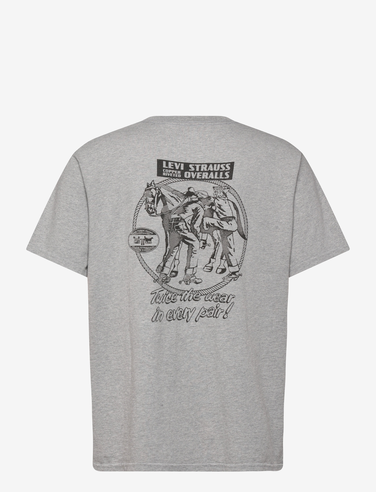 Levi's® - SS RELAXED FIT TEE ARCHIVAL OV - kortærmede t-shirts - greys - 2