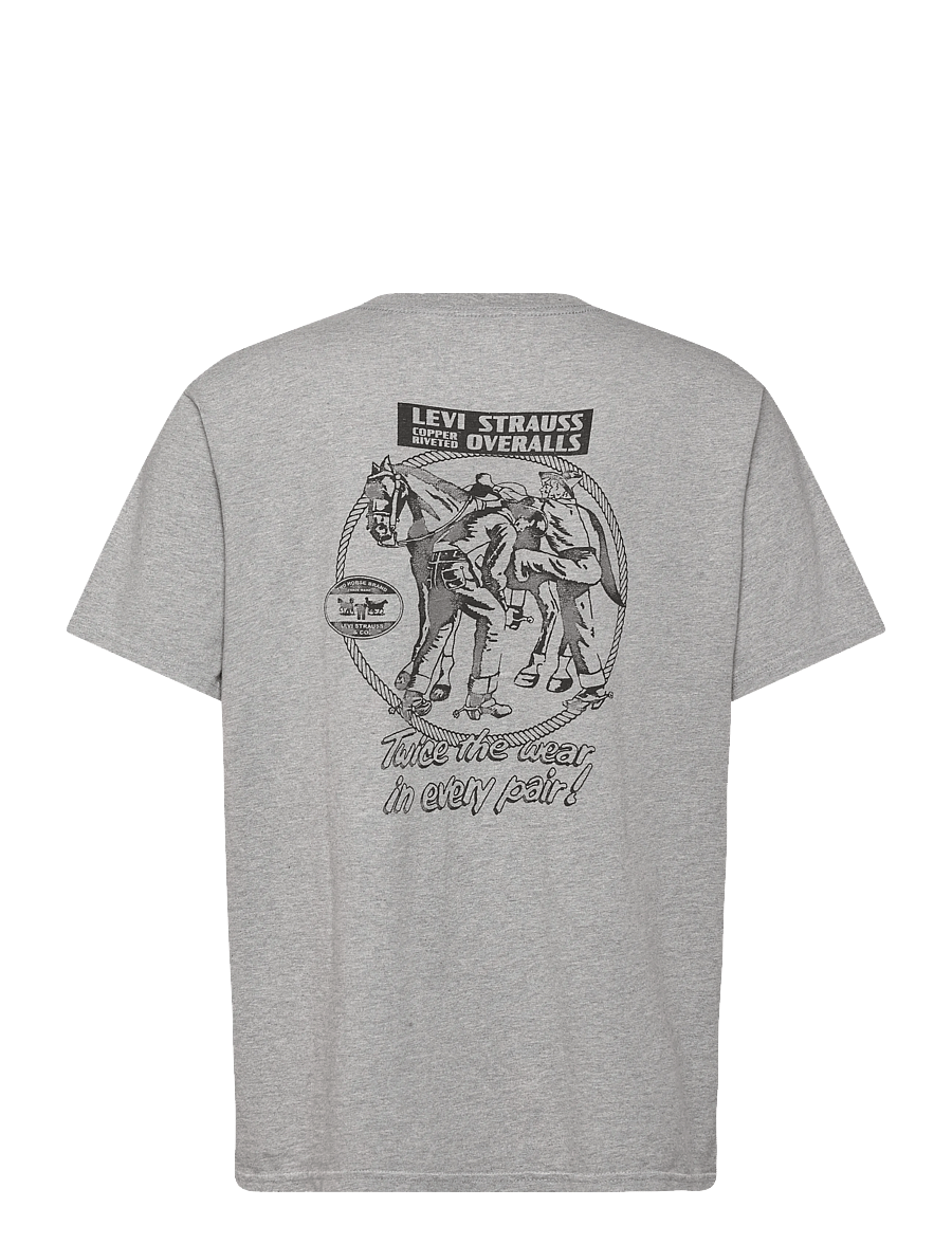 Levi's® - SS RELAXED FIT TEE ARCHIVAL OV - kurzärmelige t-shirts - greys - 2