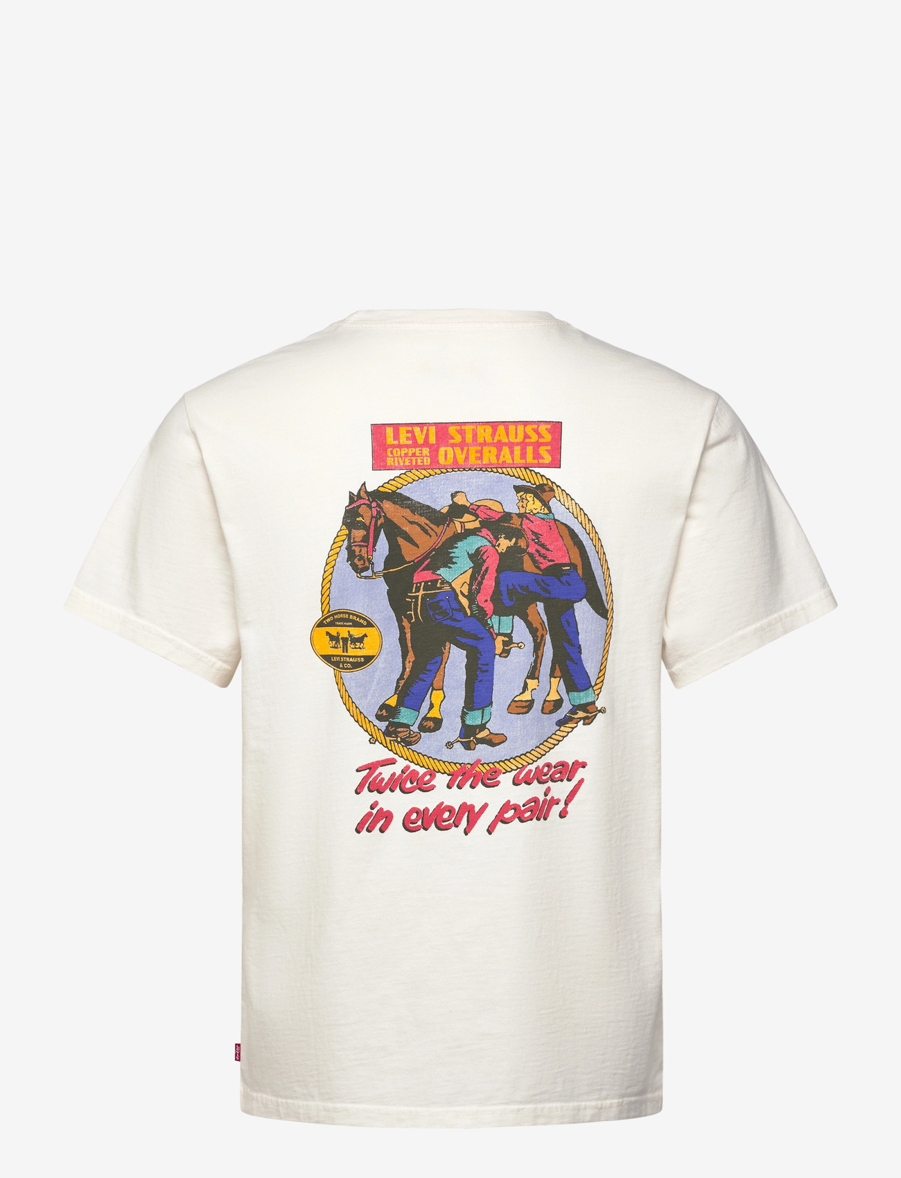 Levi's® - SS RELAXED FIT TEE ARCHIVAL OV - lühikeste varrukatega t-särgid - tans - 2