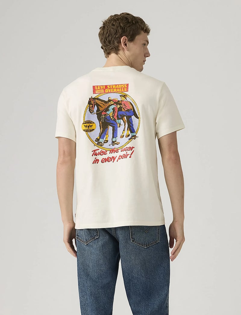 Levi's® - SS RELAXED FIT TEE ARCHIVAL OV - lühikeste varrukatega t-särgid - tans - 3