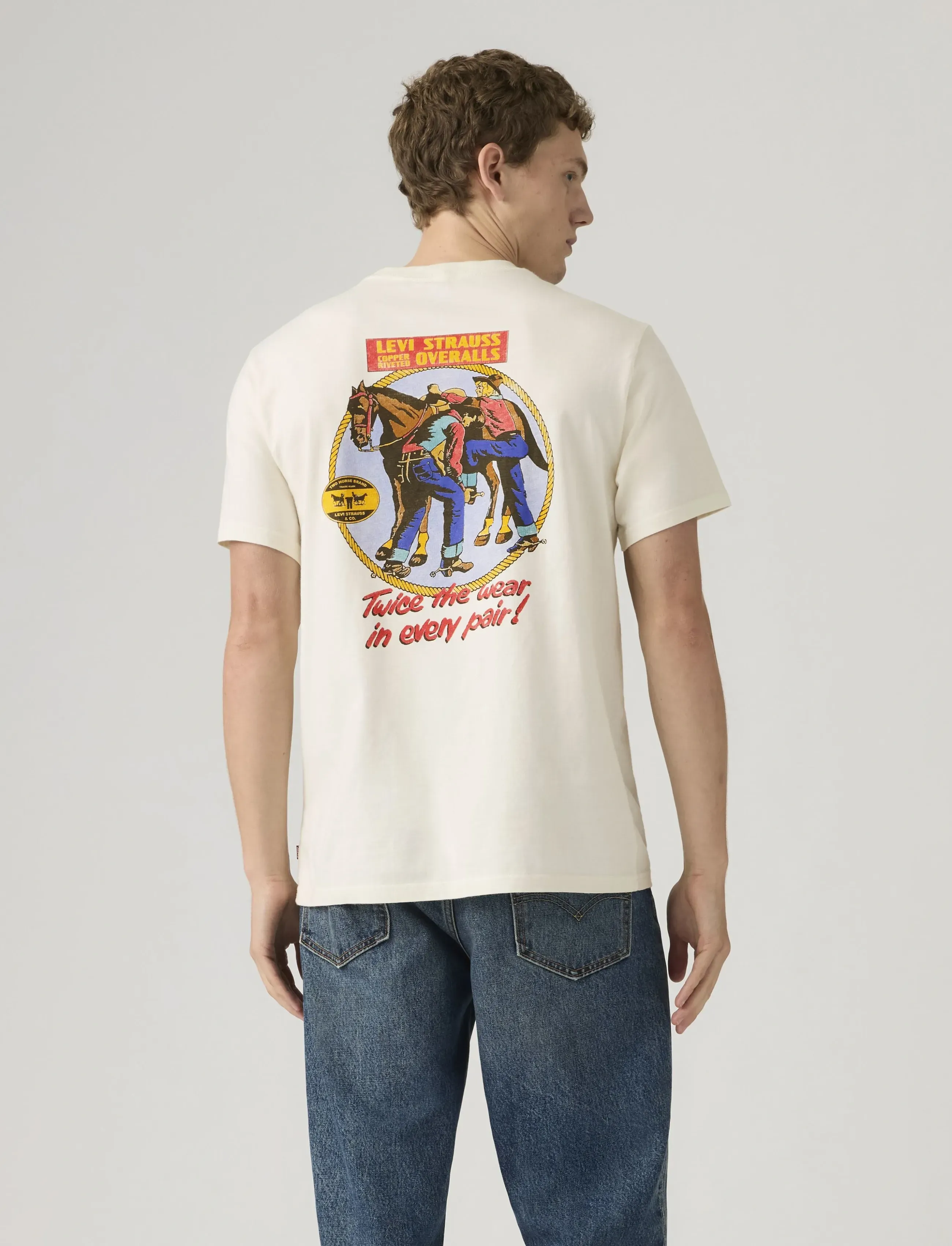Levi's® - SS RELAXED FIT TEE ARCHIVAL OV - kortermede t-skjorter - tans - 3
