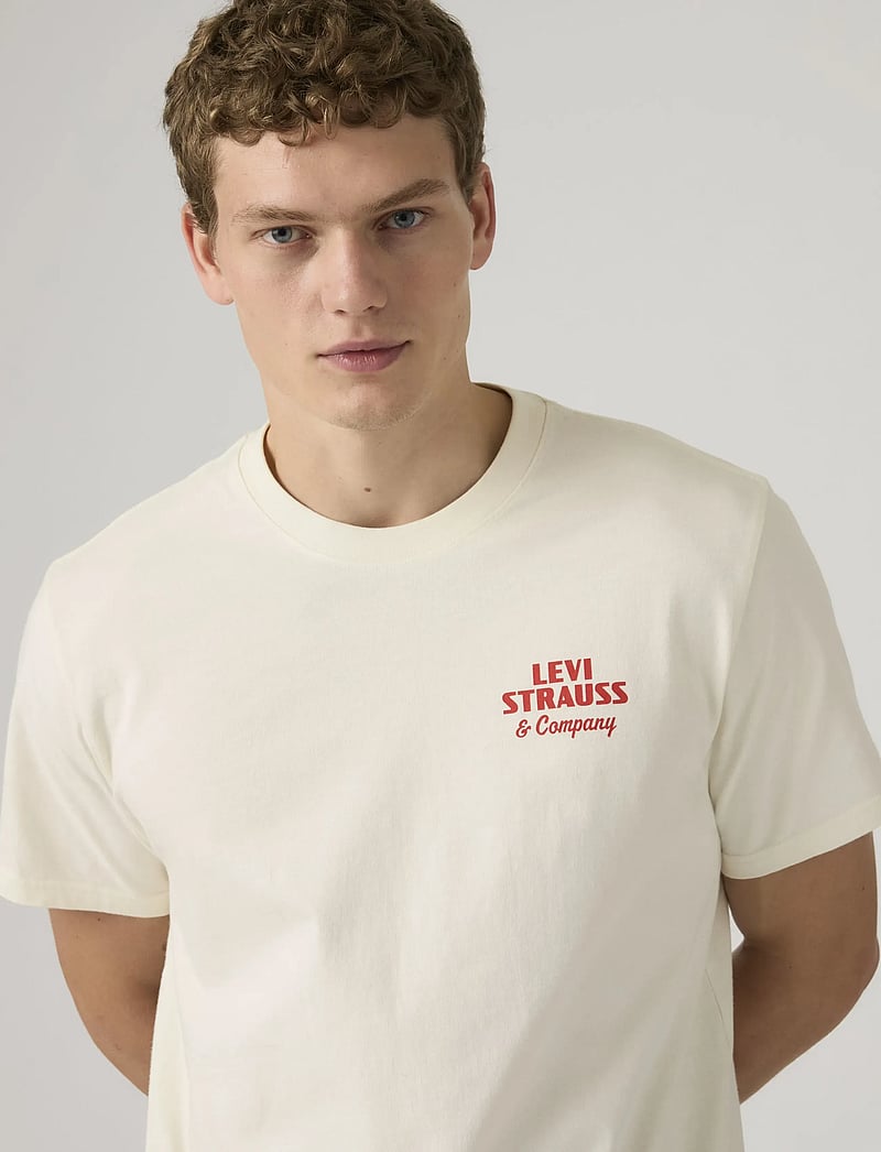 Levi's® - SS RELAXED FIT TEE ARCHIVAL OV - lühikeste varrukatega t-särgid - tans - 4