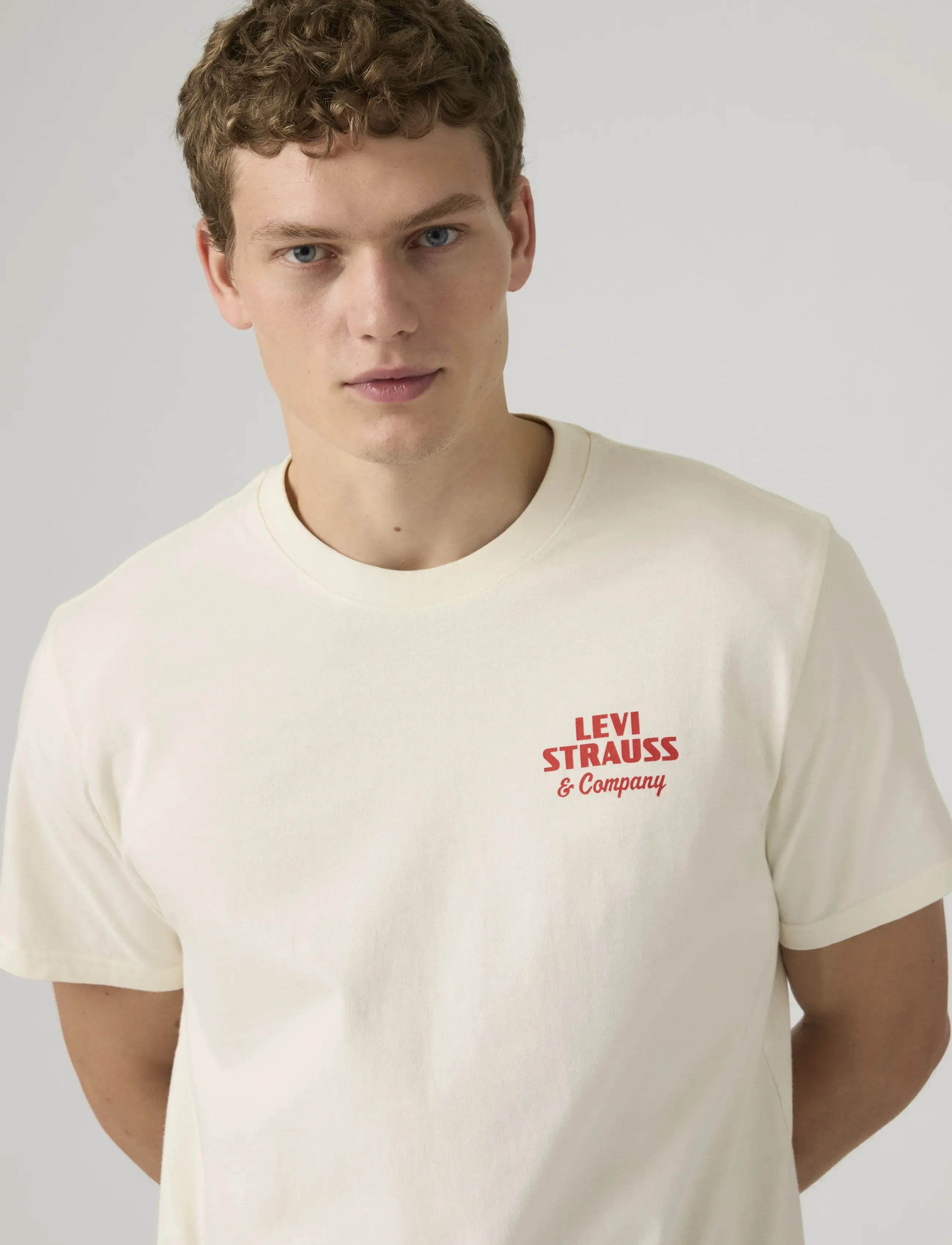 Levi's® - SS RELAXED FIT TEE ARCHIVAL OV - kortermede t-skjorter - tans - 4