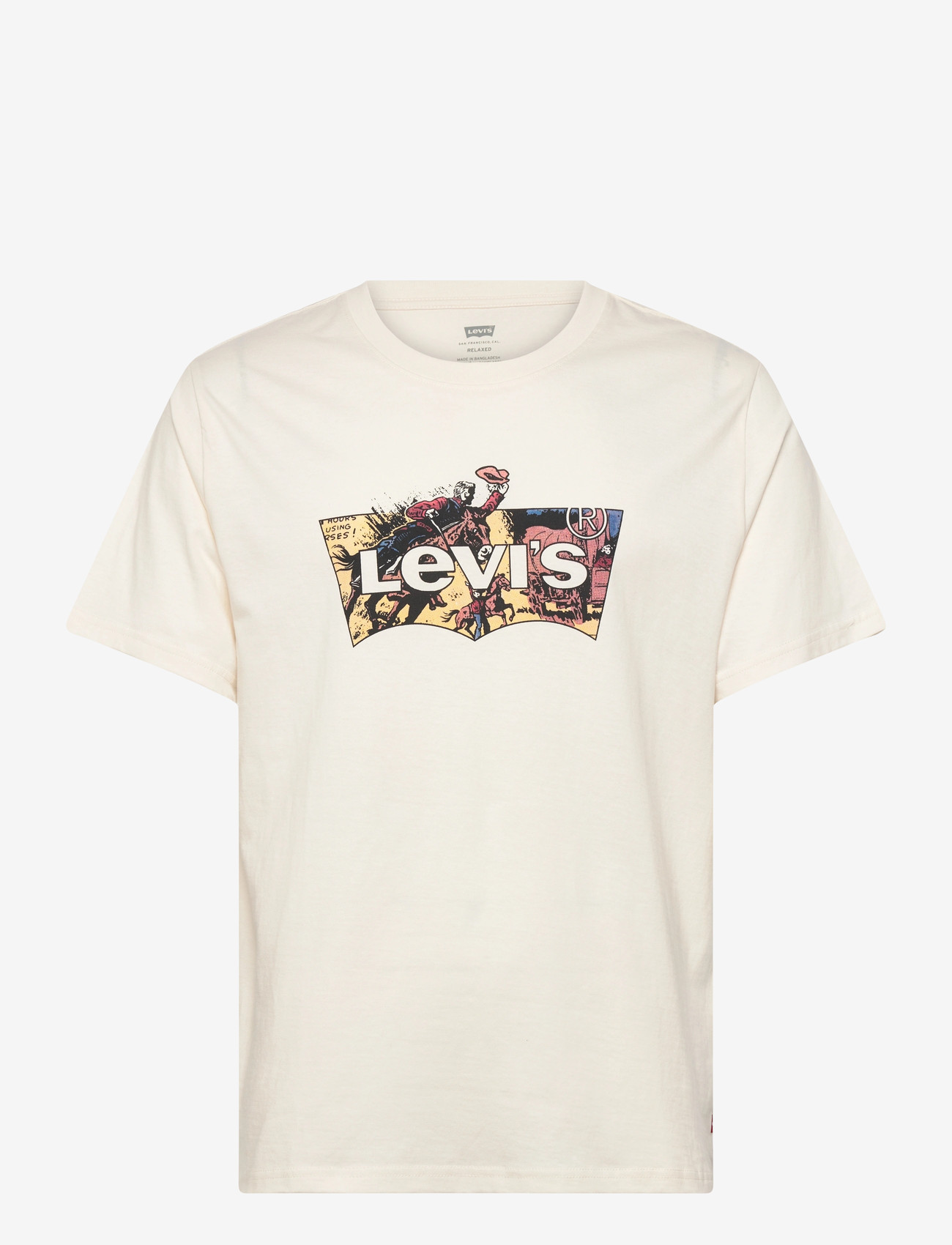 Levi's® - SS RELAXED FIT TEE COWBOY BW F - krótki rękaw - tans - 1