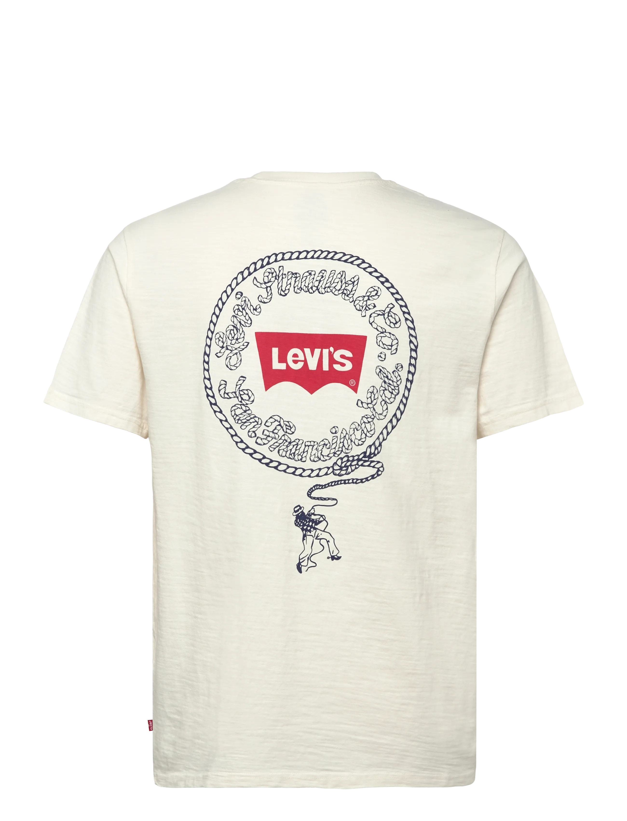 Levi's® - SS RELAXED FIT TEE LS CO LASSO - lühikeste varrukatega t-särgid - tans - 2
