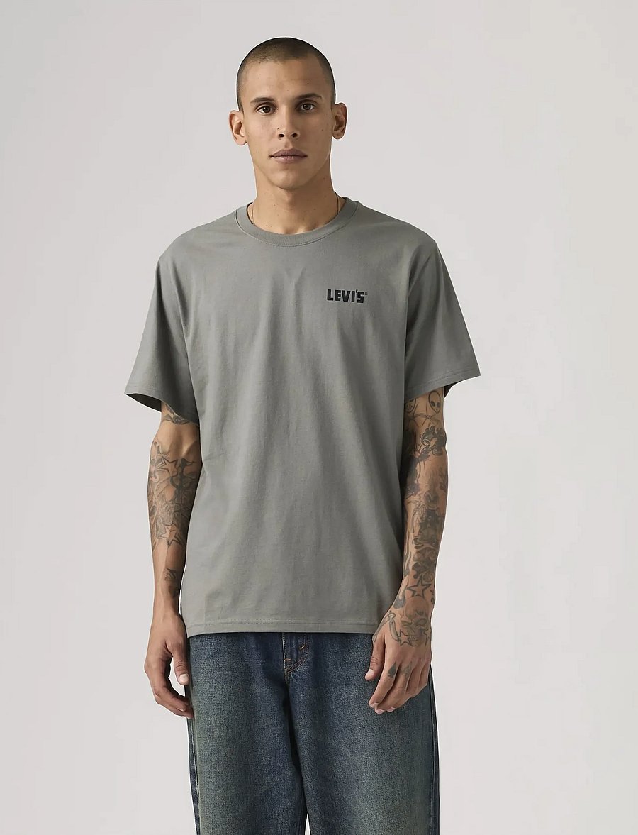 Levi's® - SS RELAXED FIT TEE KNOW YOUR W - kurzarmhemden - greys - 0