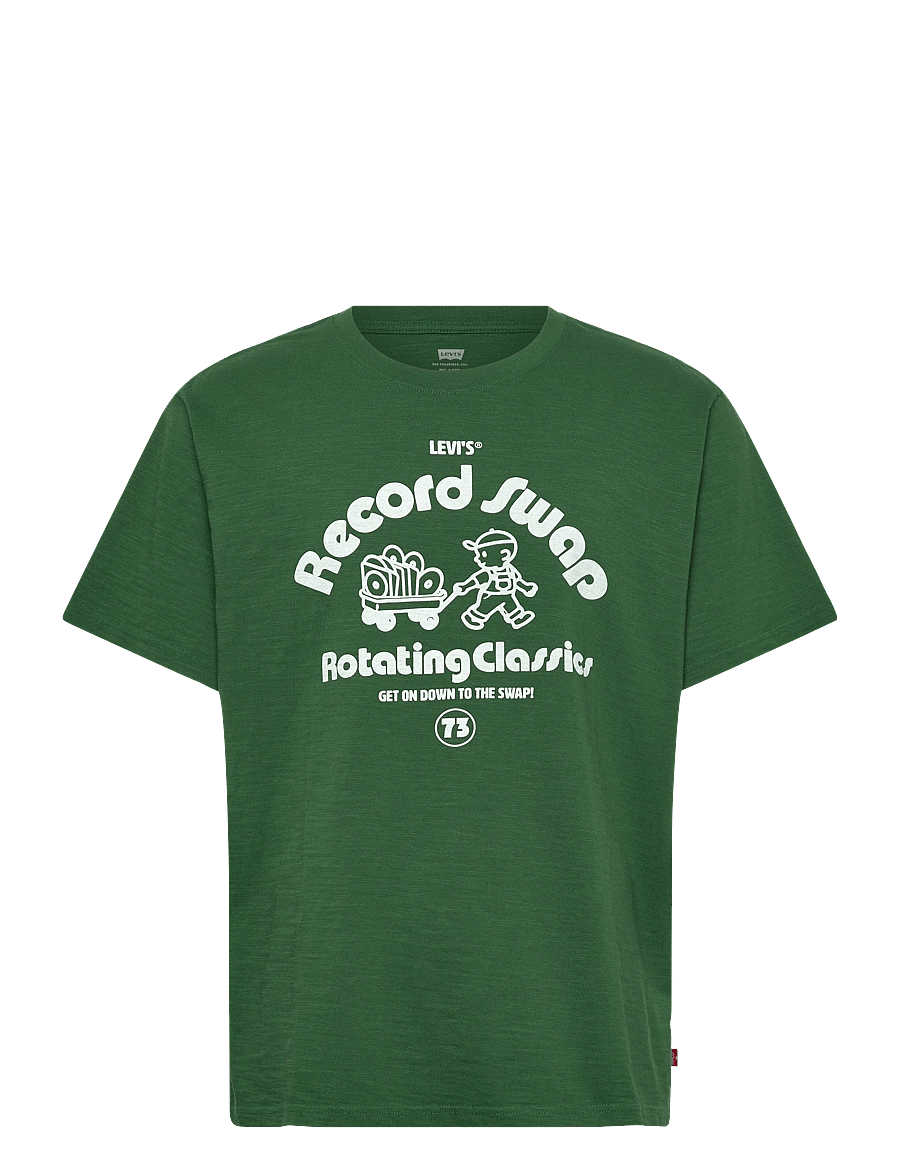 Levi's® - SS RELAXED FIT TEE LEVIS RECOR - kurzärmelig - greens - 1