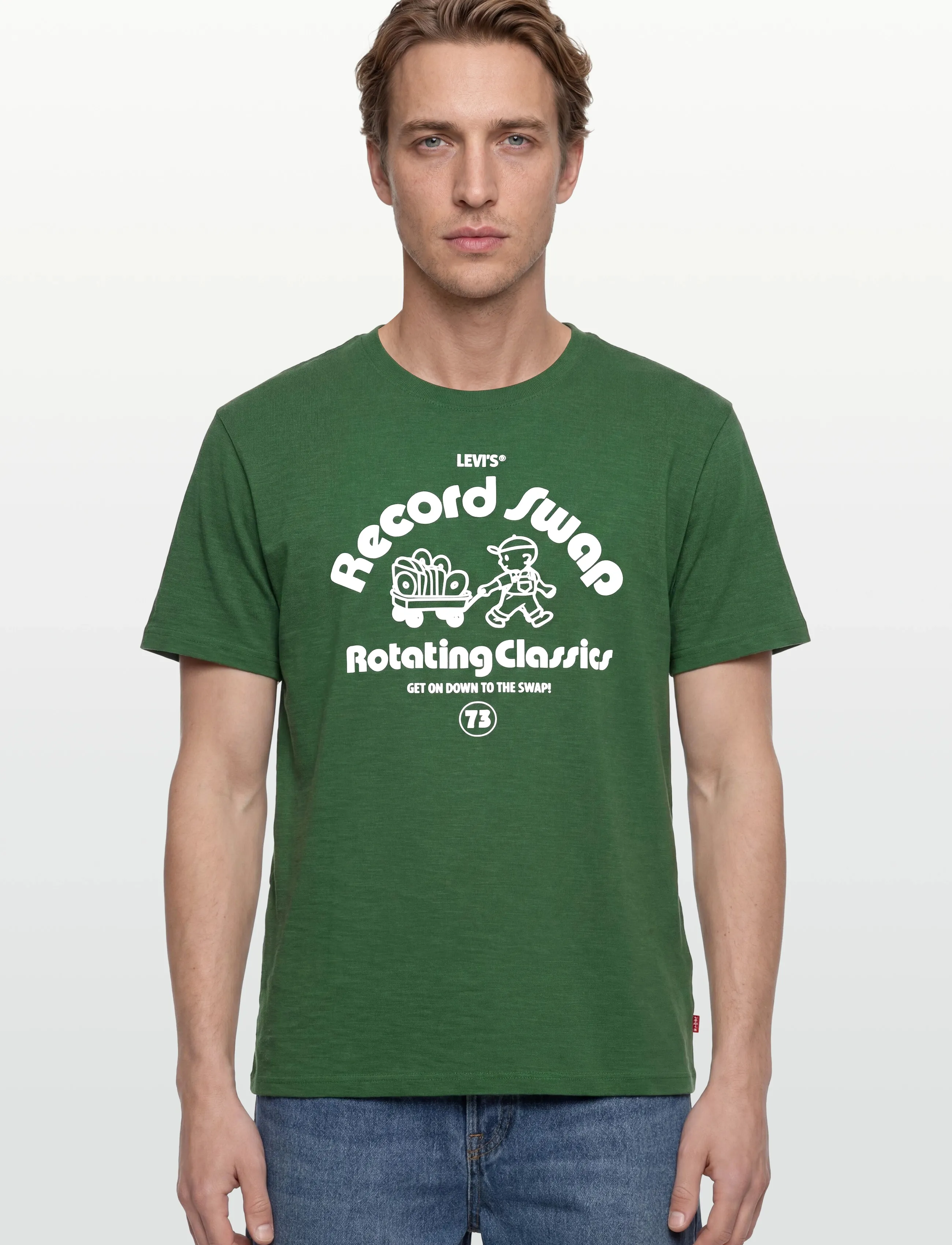 LEVIS ® Ss Relaxed Fit Tee Levis Recor t-shirts med tryck herr – bild 2