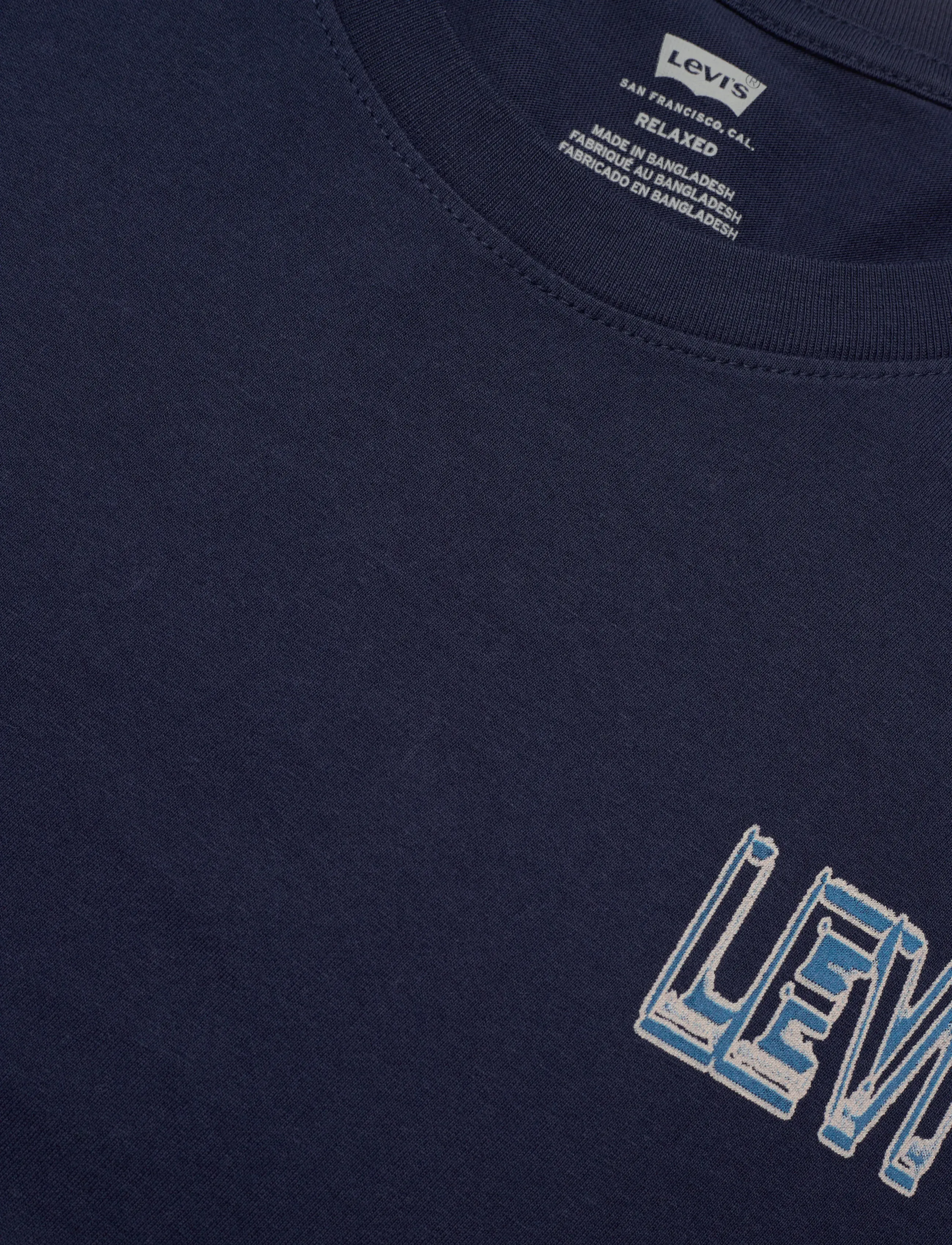 Levi's® - SS RELAXED FIT TEE ABSTRACT GL - kortärmade t-shirts - blues - 5