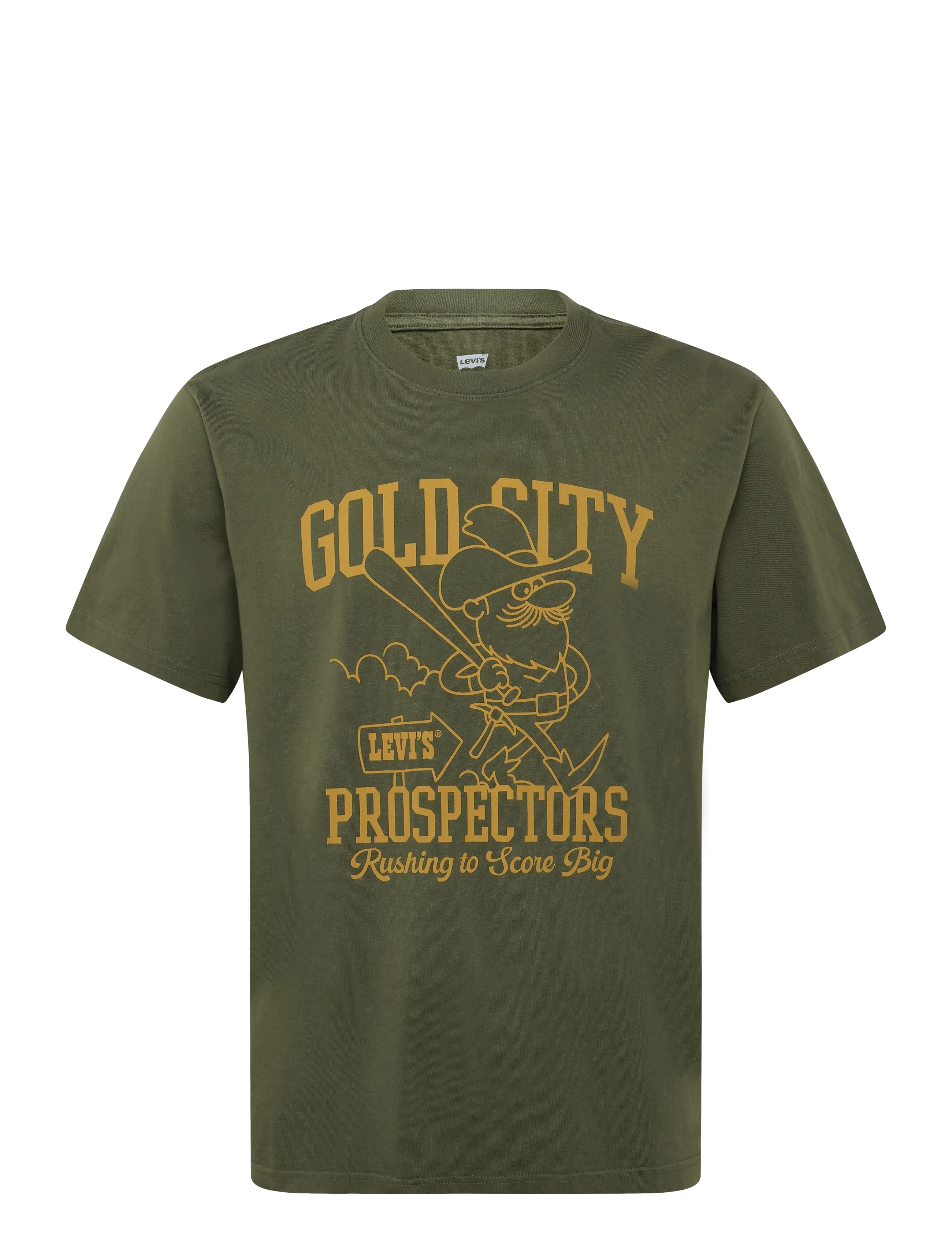 Levi's® - SS RELAXED FIT TEE GOLD CITY 1 - kurzärmelige t-shirts - greens - 1