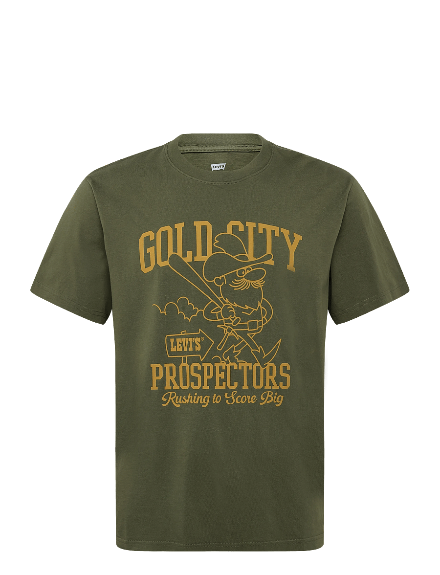 Levi's® - SS RELAXED FIT TEE GOLD CITY 1 - kurzärmelige t-shirts - greens - 1