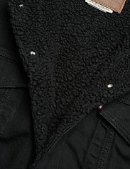 LEVI´S Men - TYPE 3 SHERPA TRUCKER BERK SHE - spijkerjasjes met voering - blacks - 6