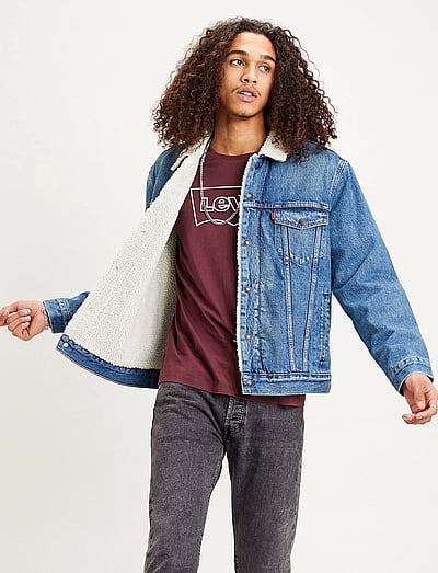Type 3 Sherpa Trucker Fable Sh - Forede Denimjakker