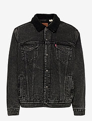 LEVI´S Men - TYPE 3 SHERPA TRUCKER ROADSTER - spring jackets - blacks - 0