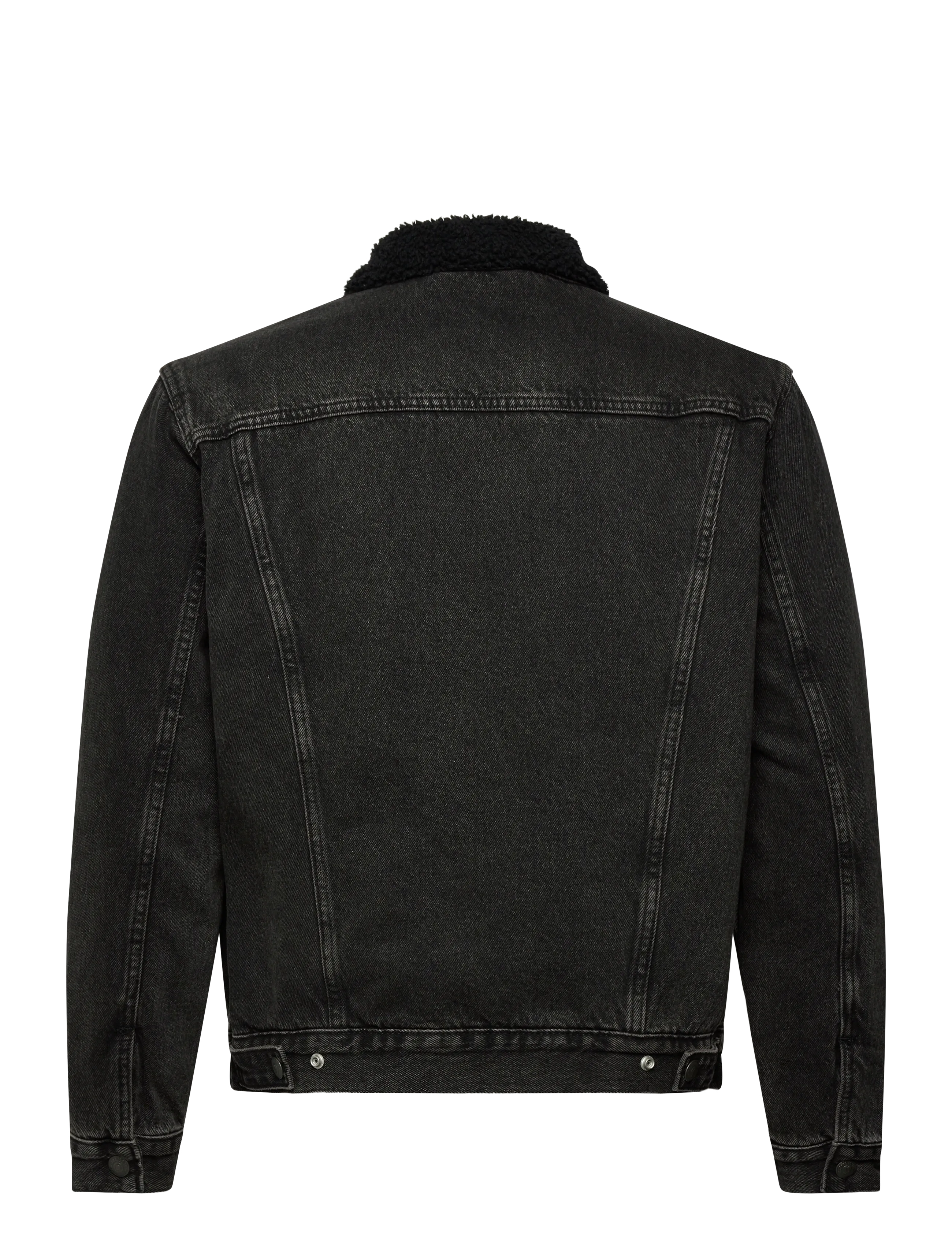 Levi's® - TYPE 3 SHERPA TRUCKER BUILT TO - forårsjakker - blacks - 2