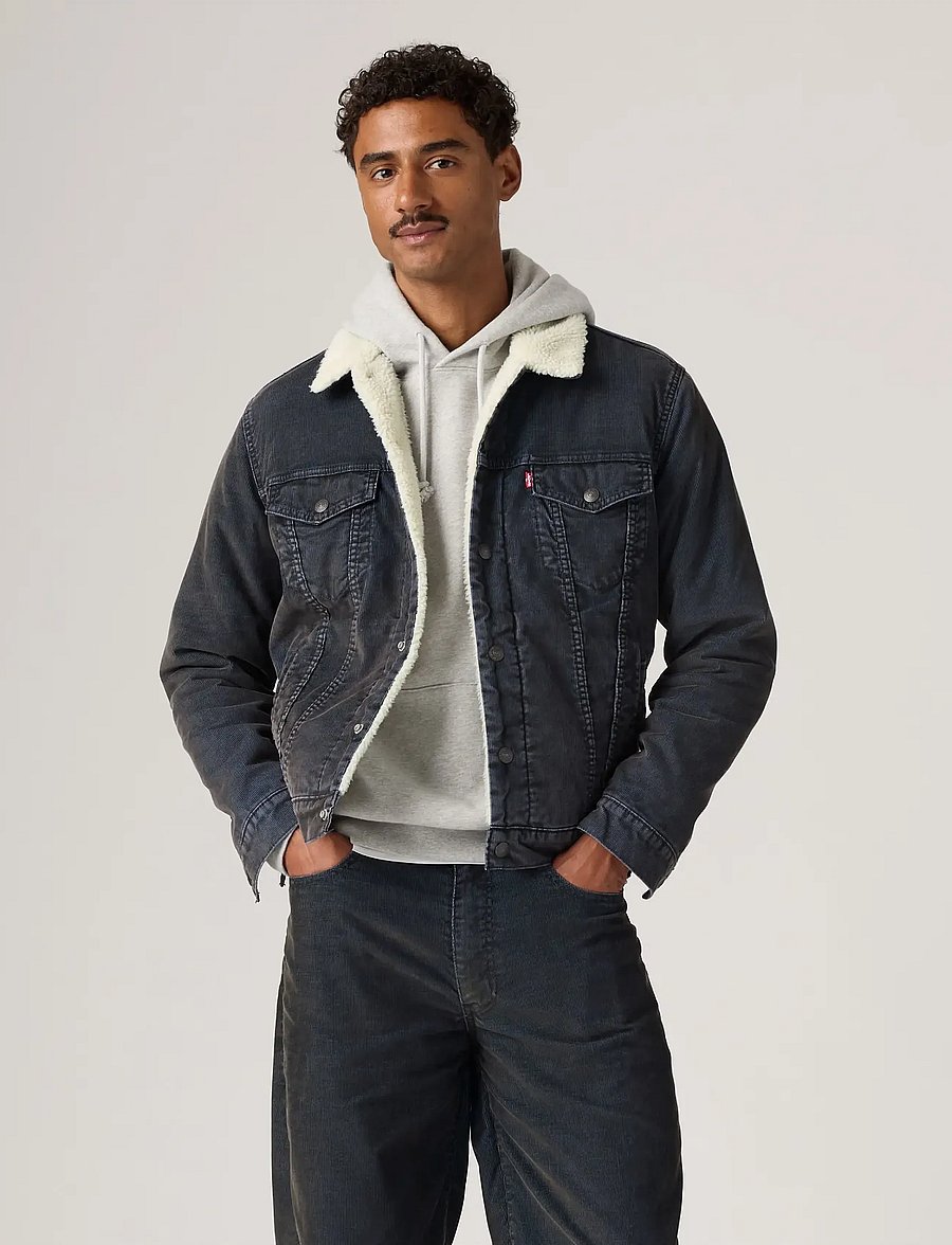 Levi's® - TYPE 3 SHERPA TRUCKER WORNIN C - voodriga teksatagid - multi-color - 3