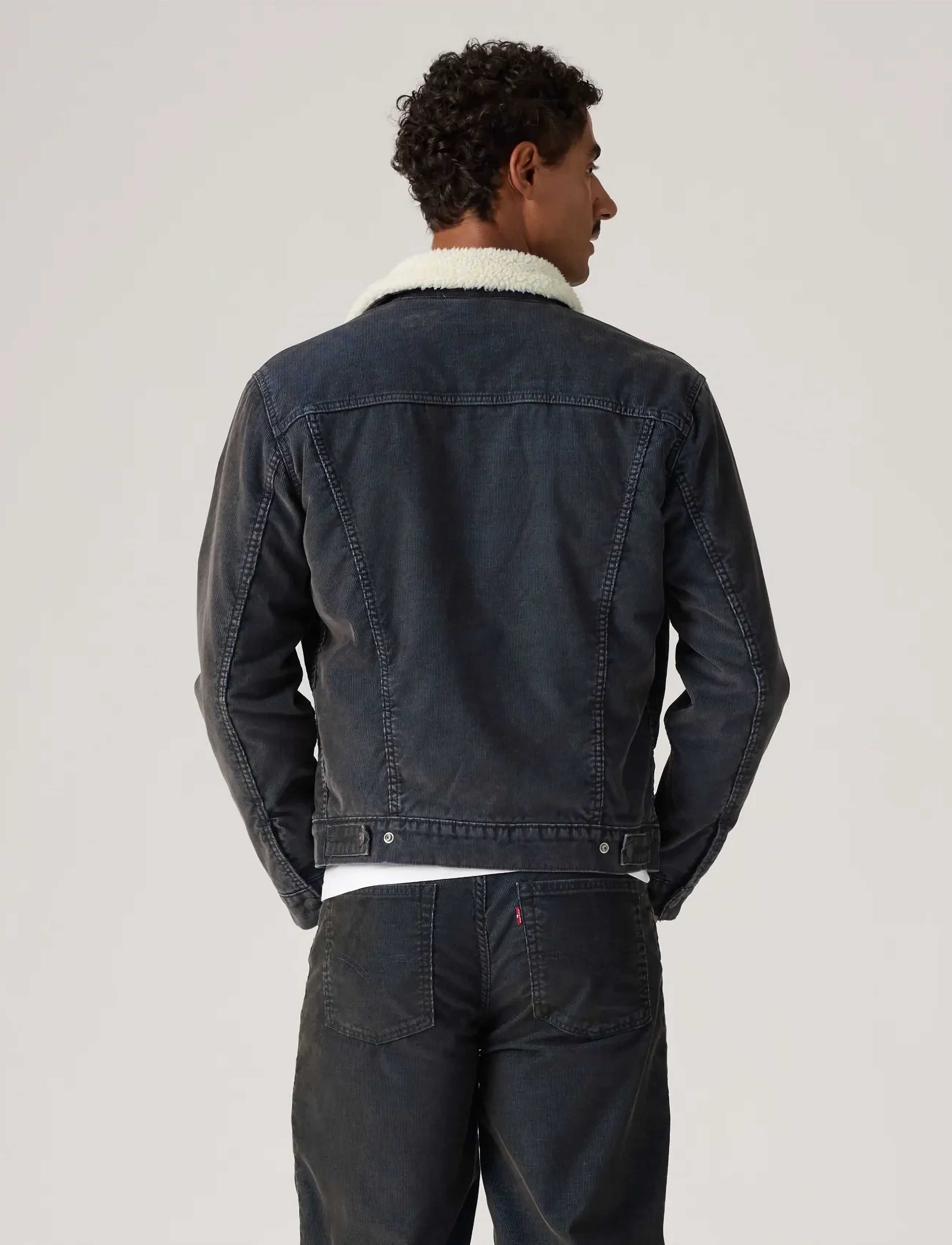 Levi's® - TYPE 3 SHERPA TRUCKER WORNIN C - voodriga teksatagid - multi-color - 4