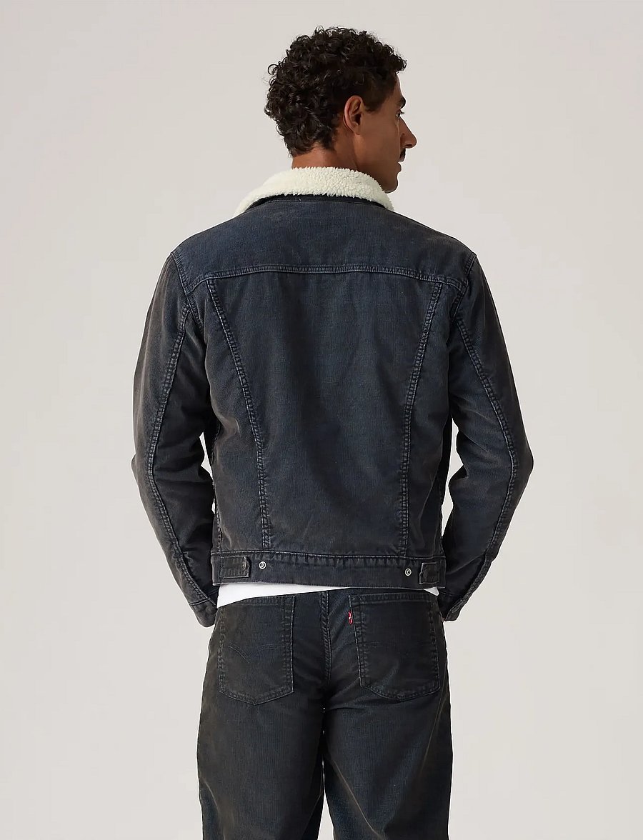 Levi's® - TYPE 3 SHERPA TRUCKER WORNIN C - voodriga teksatagid - multi-color - 4