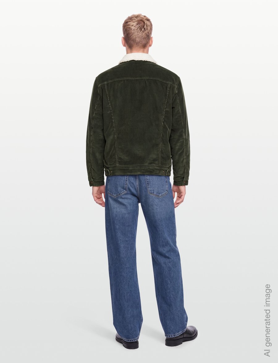 Levi's® - TYPE 3 SHERPA TRUCKER ROSIN - forede denimjakker - blacks - 4