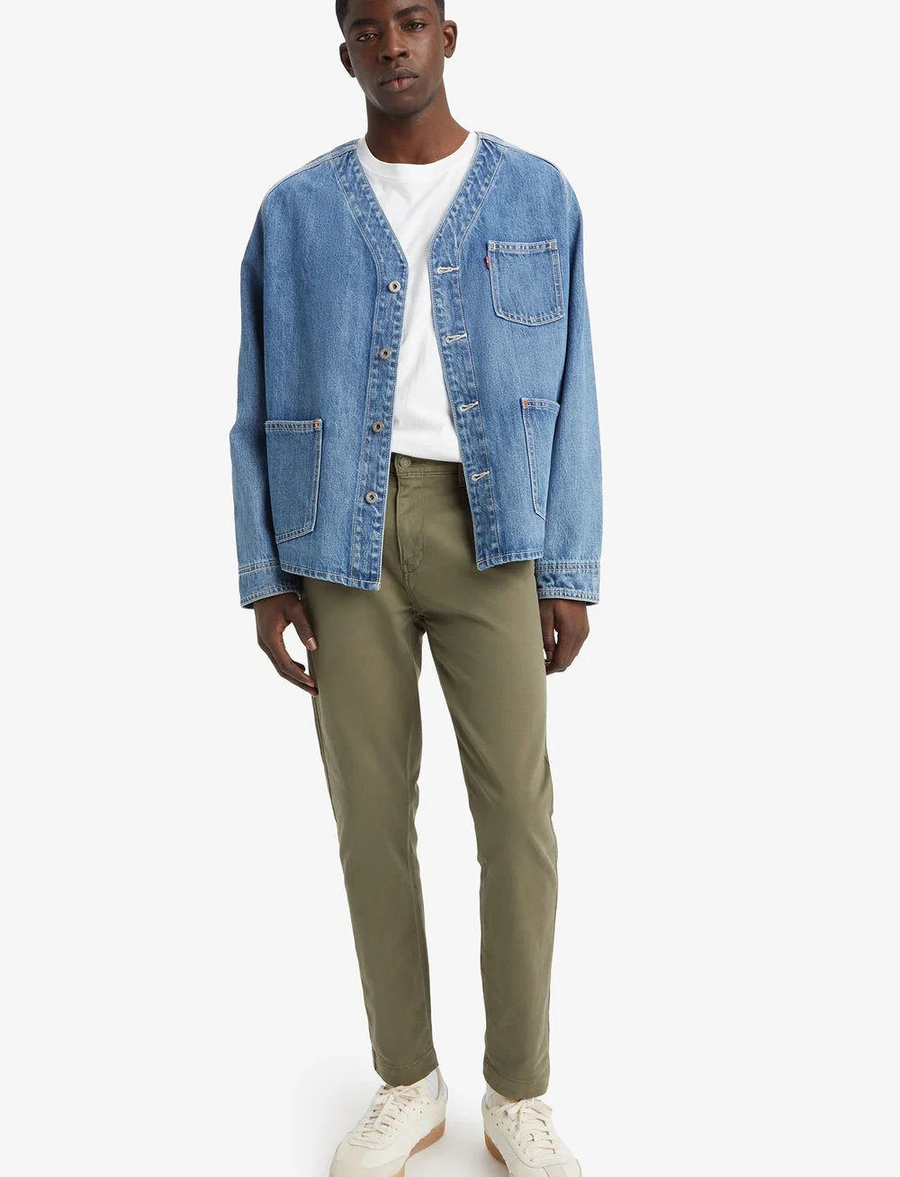 Levi's® - XX CHINO STD II BUNKER OLIVE S - chinos - greens - 0