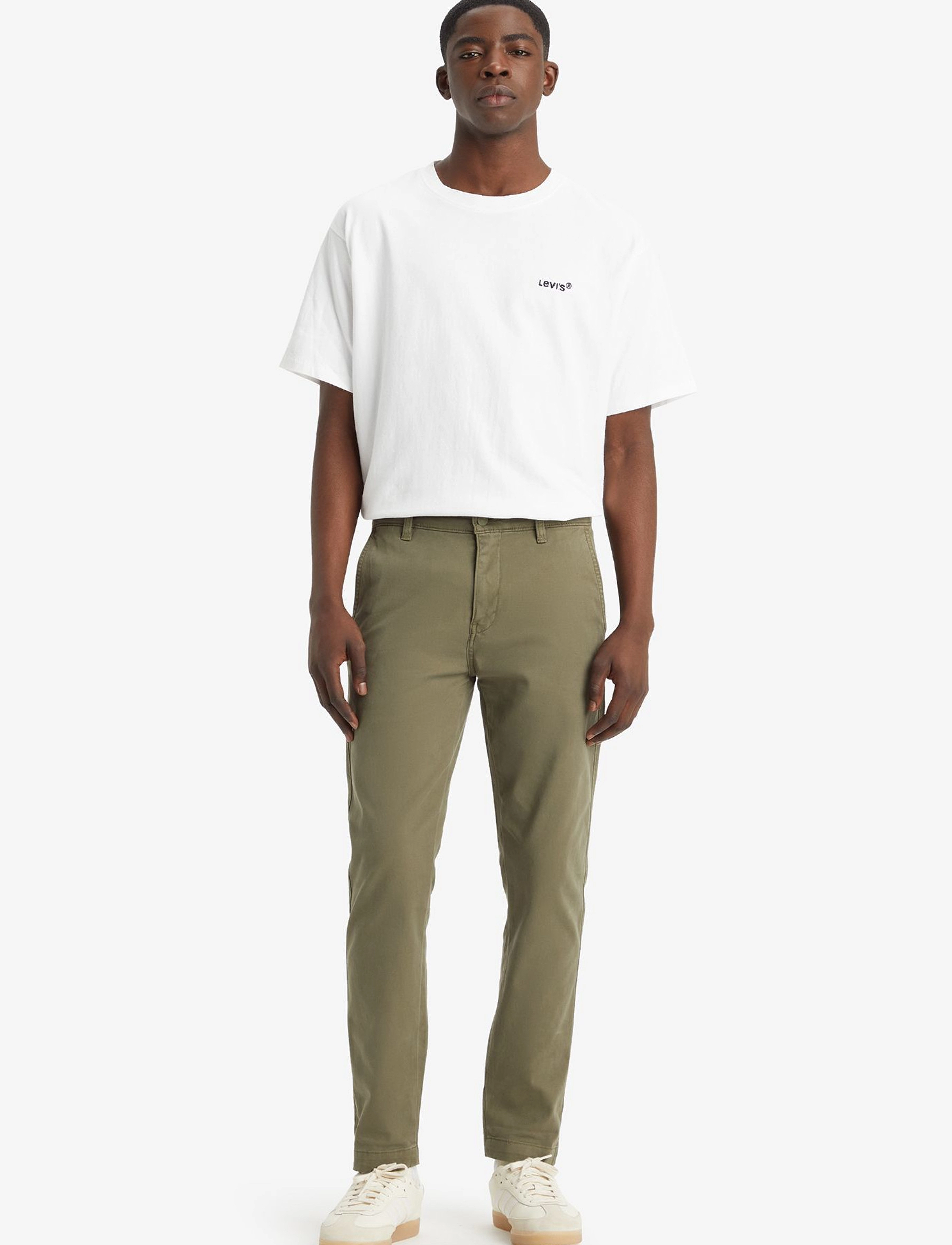 Levi's® - XX CHINO STD II BUNKER OLIVE S - chino püksid - greens - 3