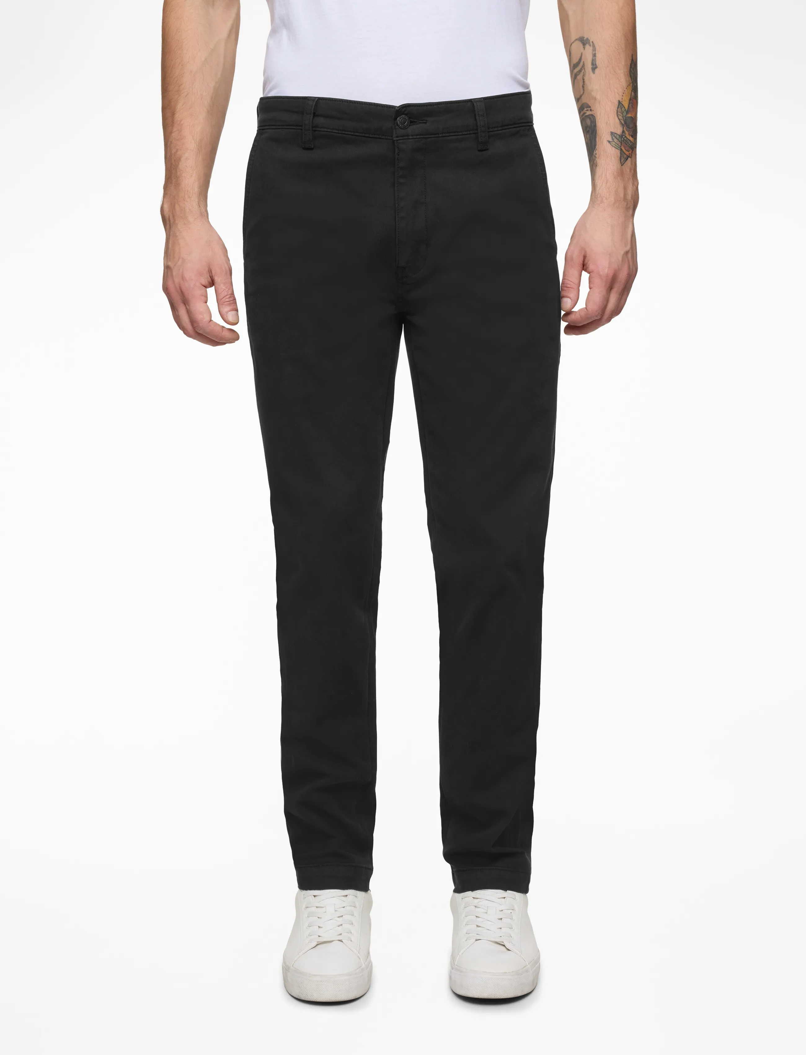Levi's® XX CHINO STD II MINERAL BLACK - Bukser - BLACKS / black