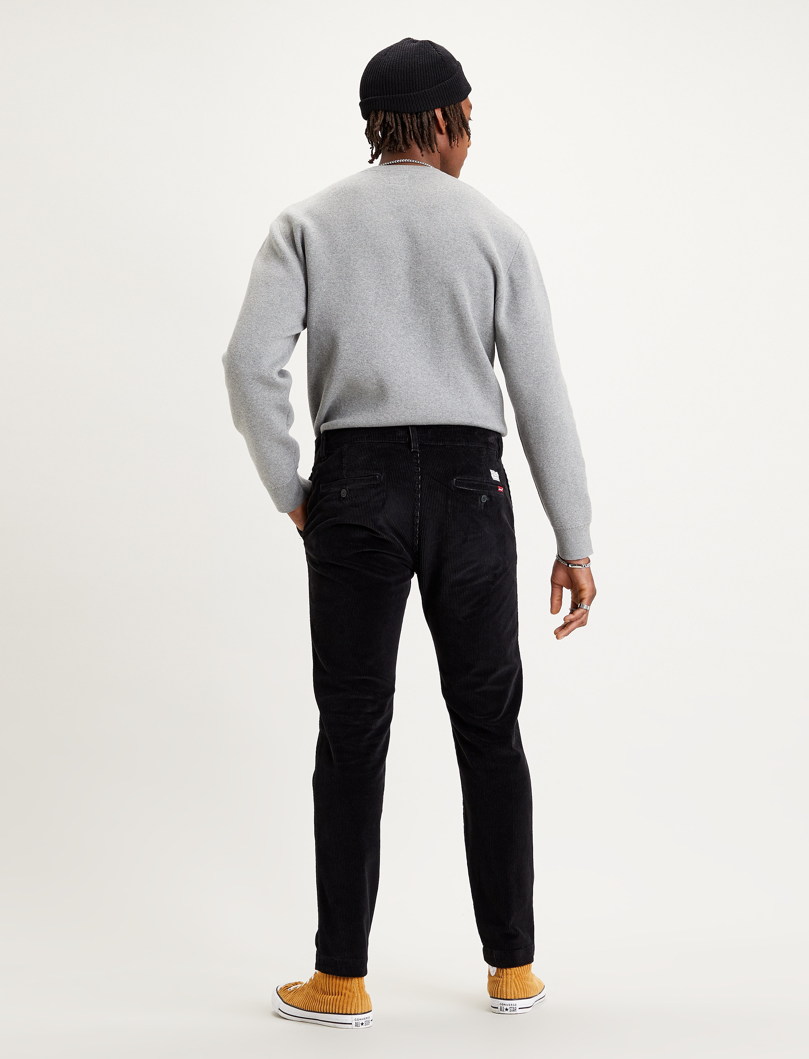 Levi's® - XX CHINO STD II MINERAL BLACK - blacks - 3
