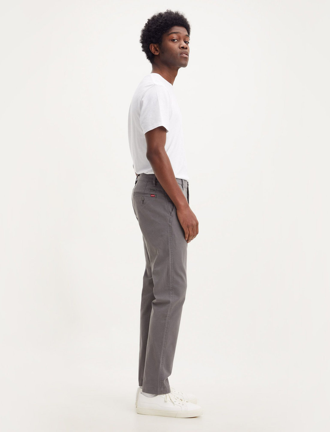 Levi's grey chinos sales