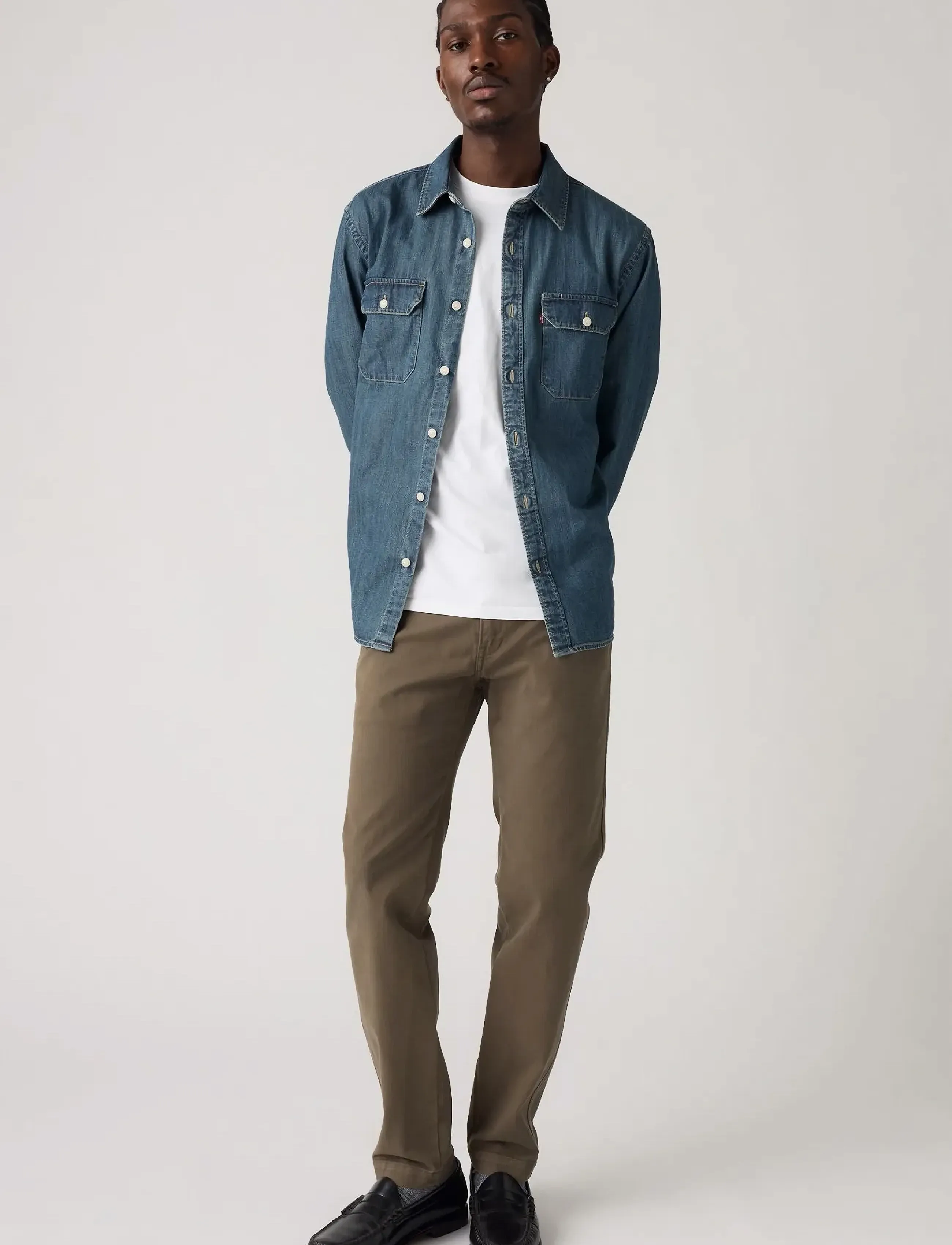Levi's® XX CHINO STD II CANTEEN SHADY - Levi's® - NEUTRALS / brown