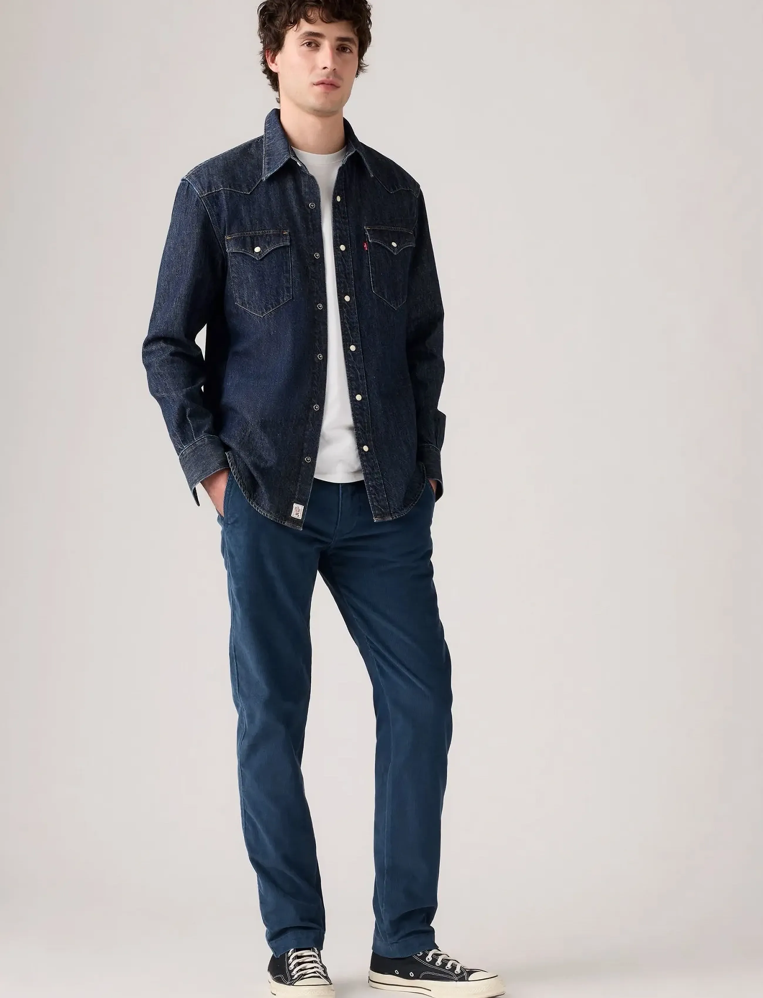 Levi's Xx Chino Std Ii Zodiac Blue S, 29 x 32, Navy, Bukser > Chinos, Herre