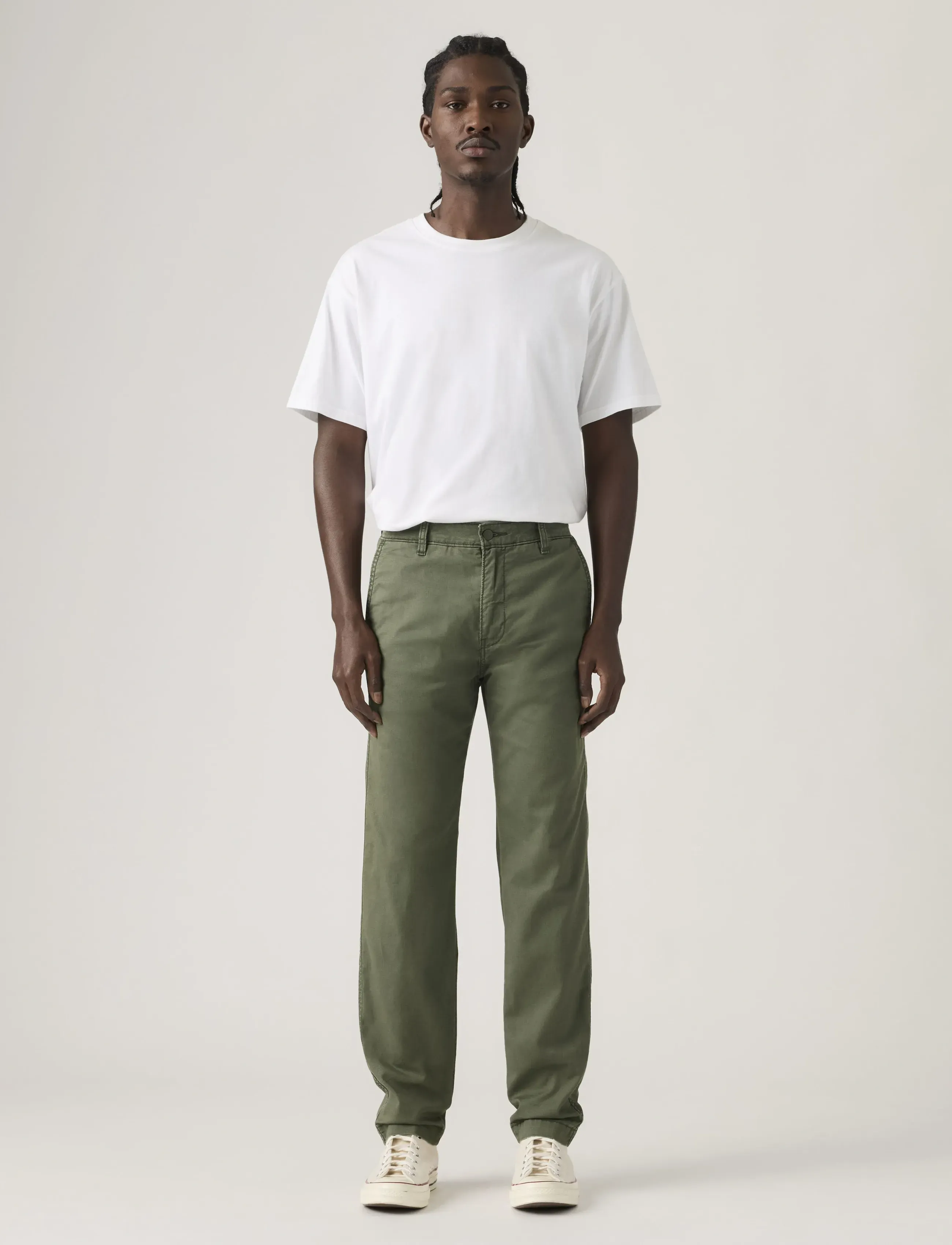 Levi's® XX CHINO STD II KAMBABA COTTON - Nyheter - GREYS / khaki/green