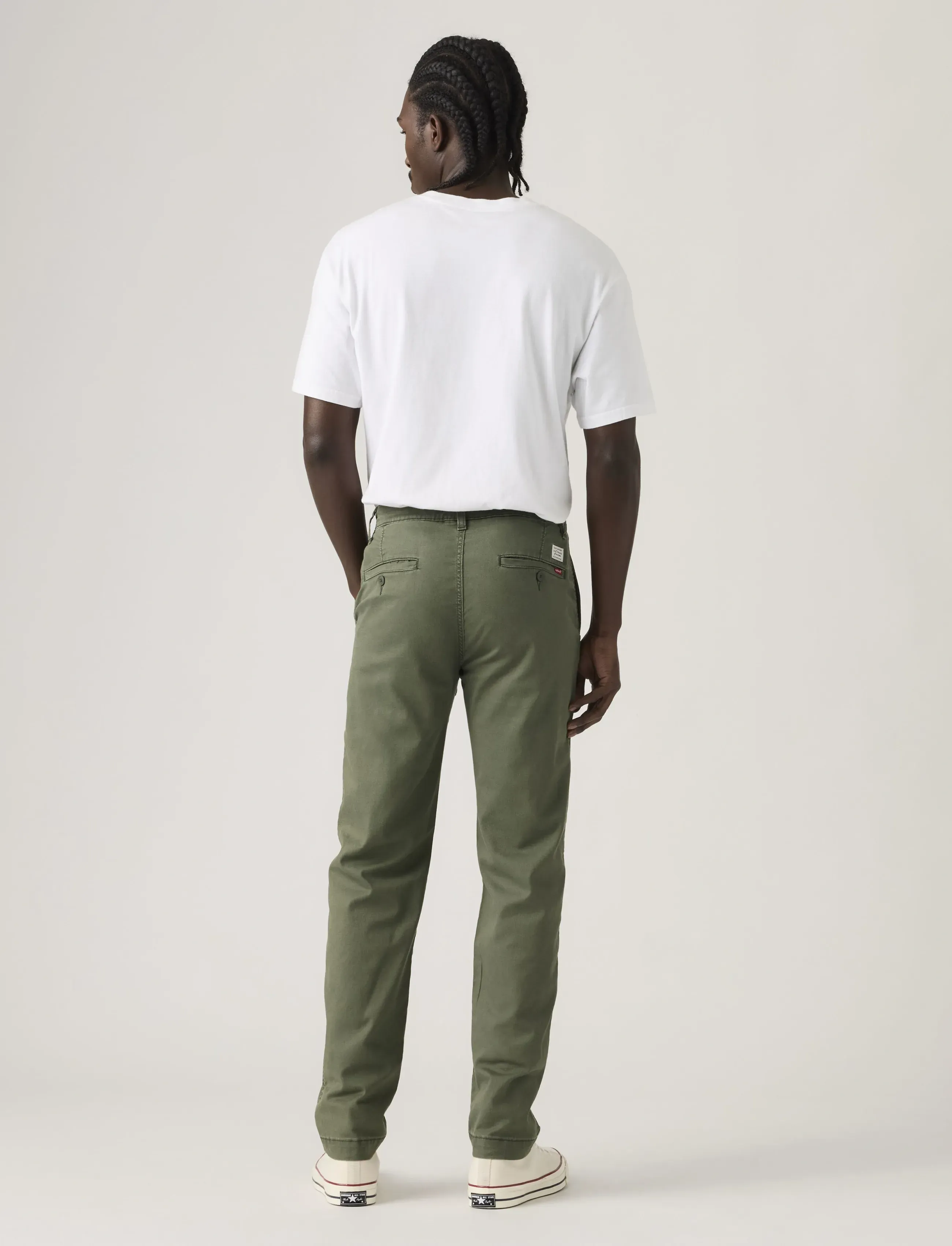 Levi's® - XX CHINO STD II KAMBABA COTTON - linen trousers - greys - 4
