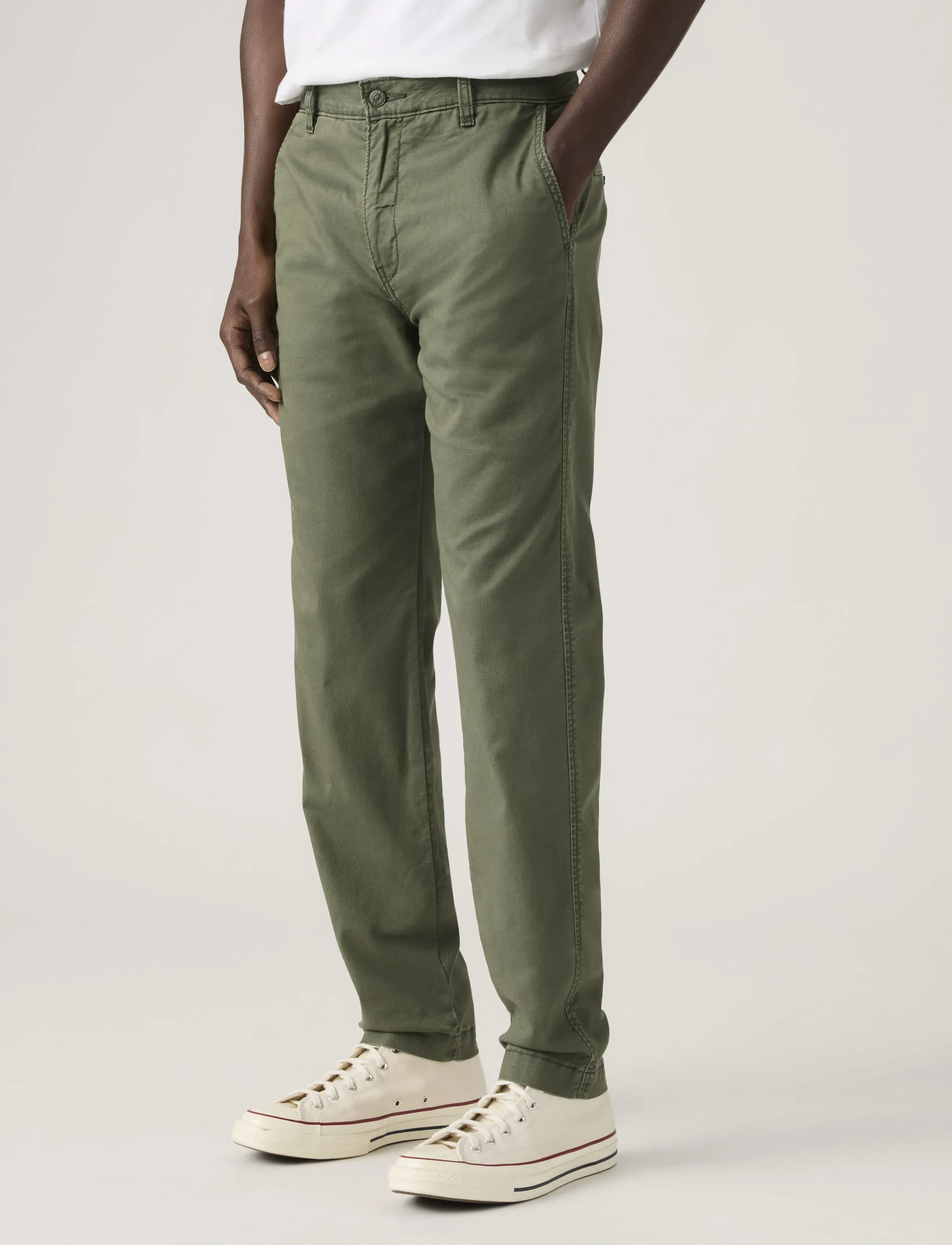 Levi's® - XX CHINO STD II KAMBABA COTTON - linen trousers - greys - 5