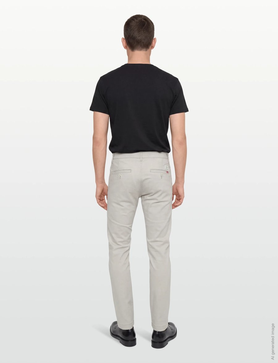Levi's® - XX CHINO STD II MOONSTRUCK COT - hørbukser - neutrals - 4