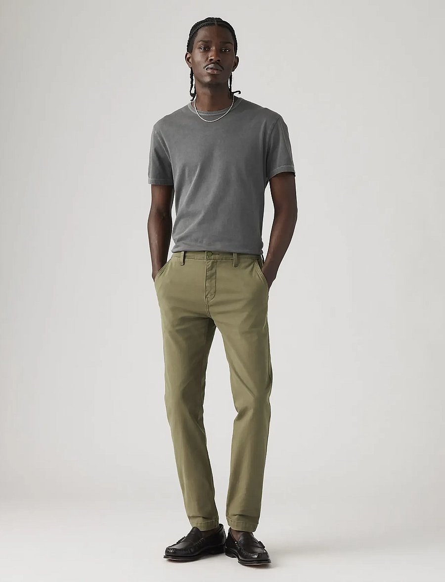 Levi's® - XX CHINO SLIM II BUNKER OLIVE - chinos - greens - 3