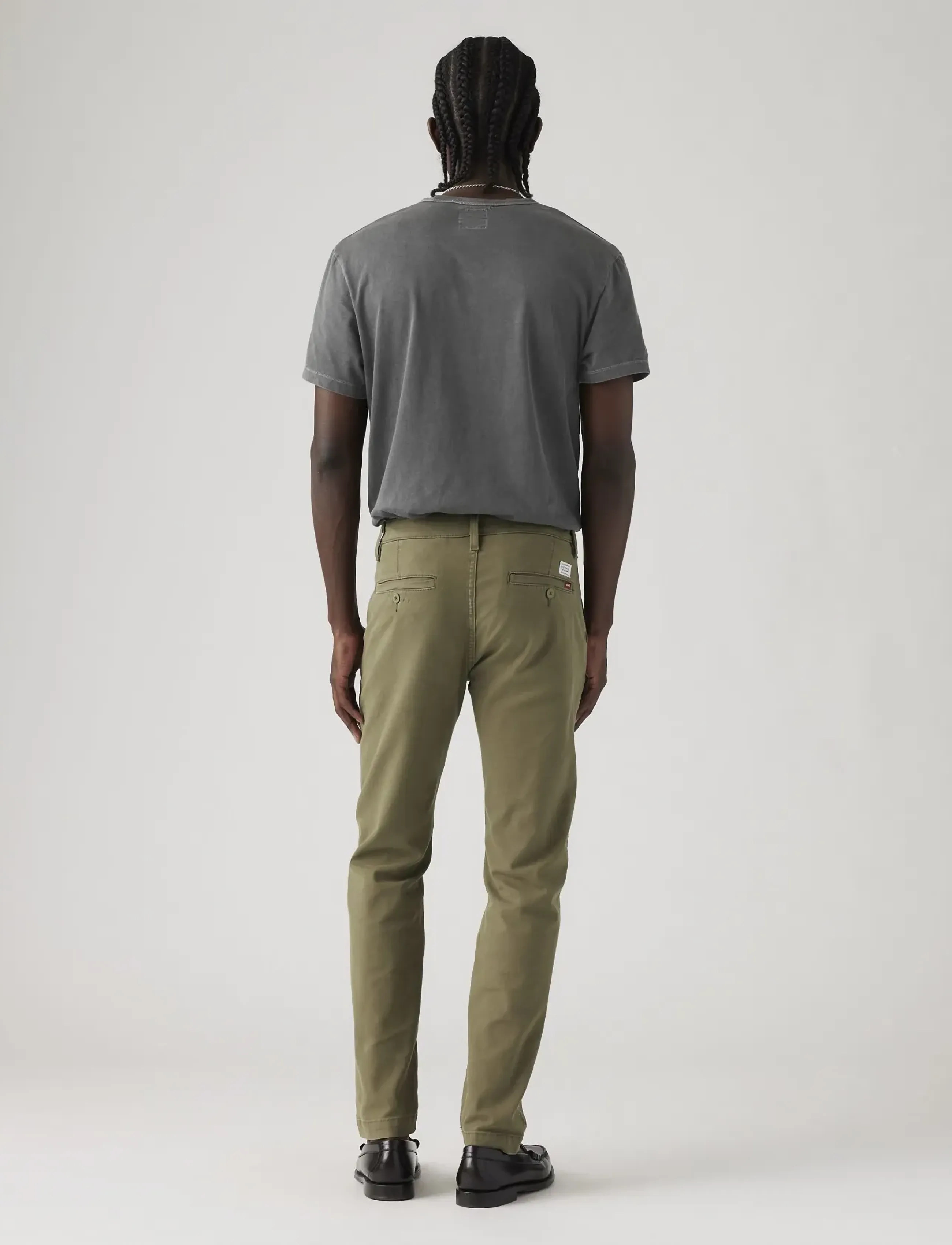 Levi's® - XX CHINO SLIM II BUNKER OLIVE - chinos - greens - 4