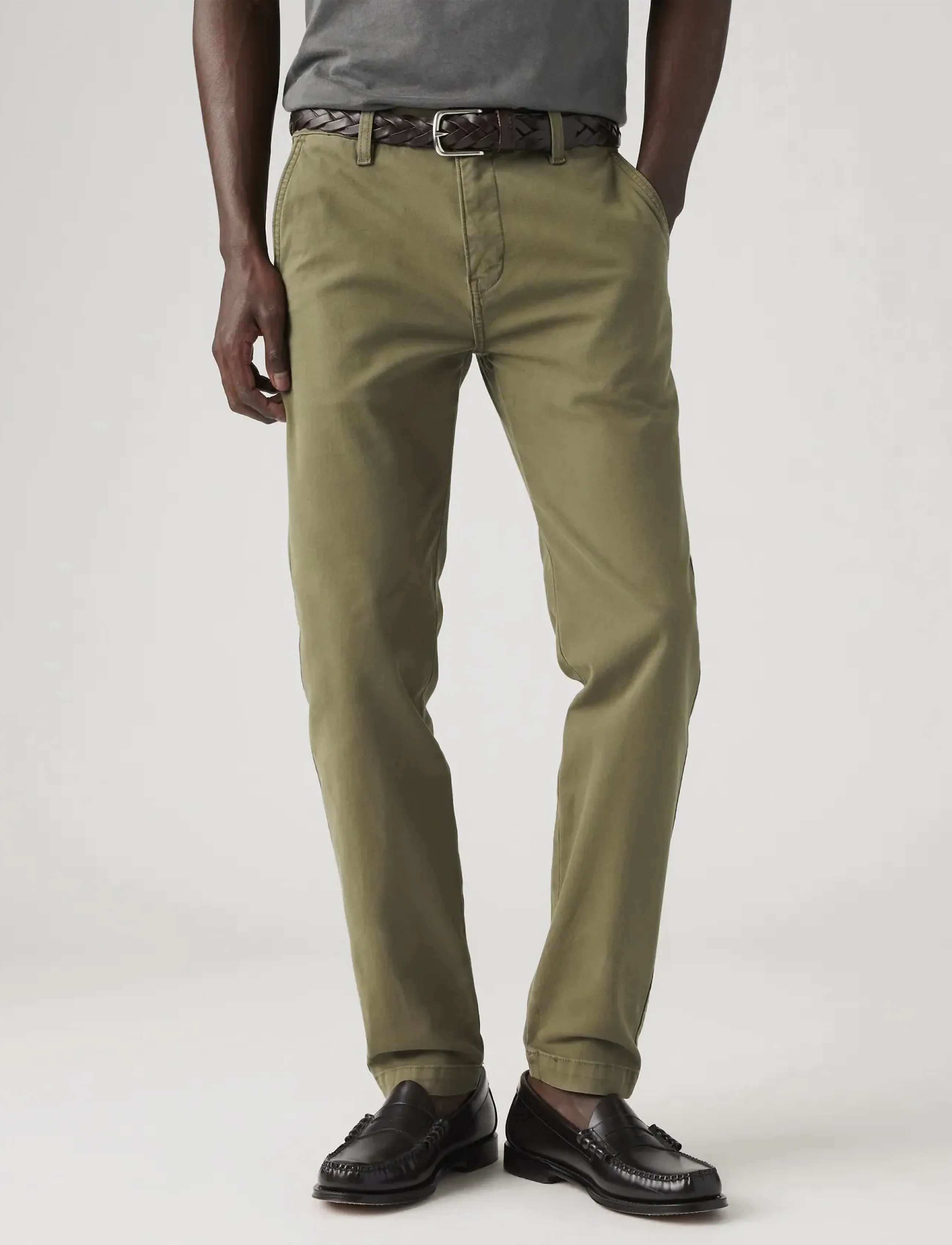 Levi's® - XX CHINO SLIM II BUNKER OLIVE - chinos - greens - 5