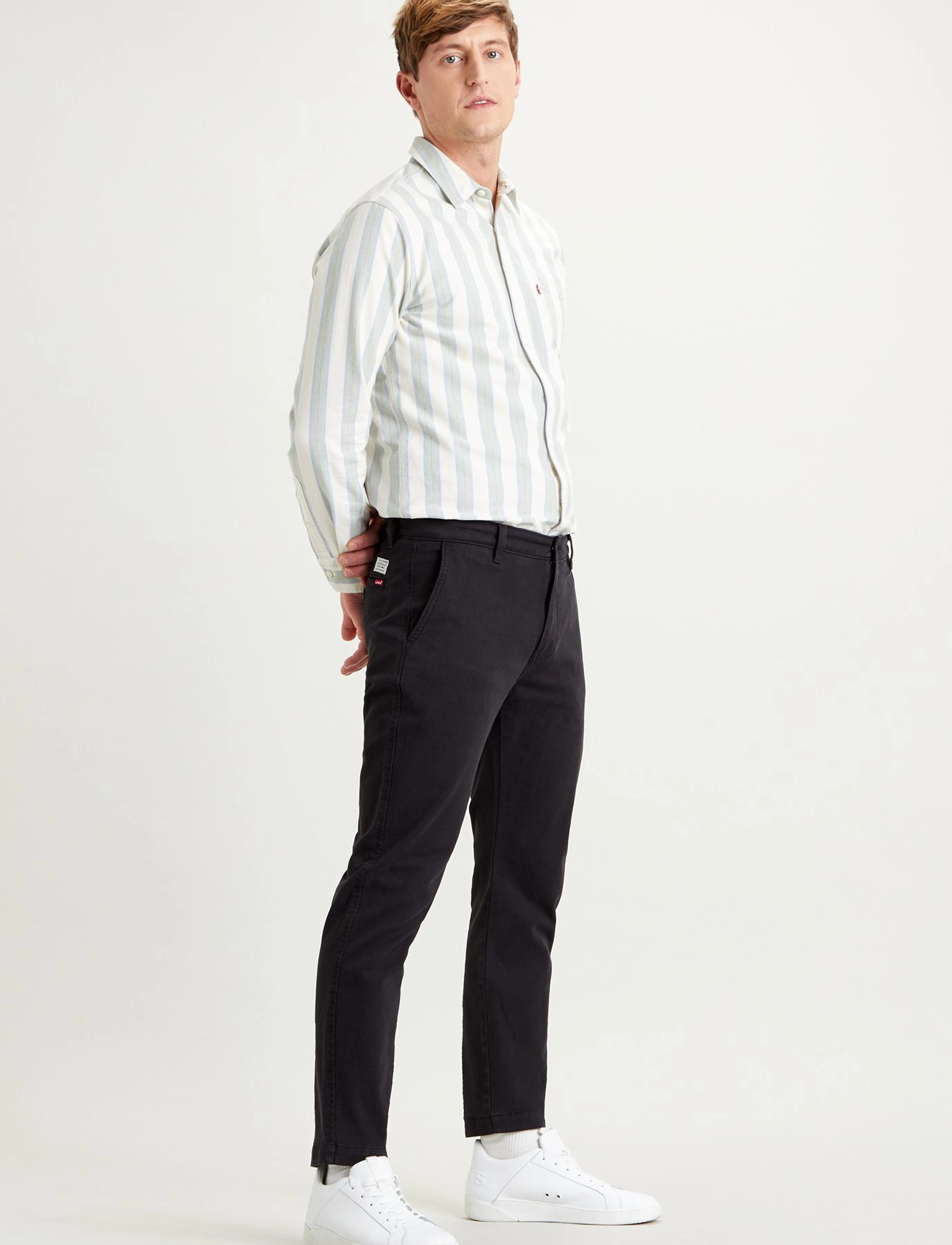 Levi's® - XX CHINO SLIM II MINERAL BLACK - chinos - blacks - 3