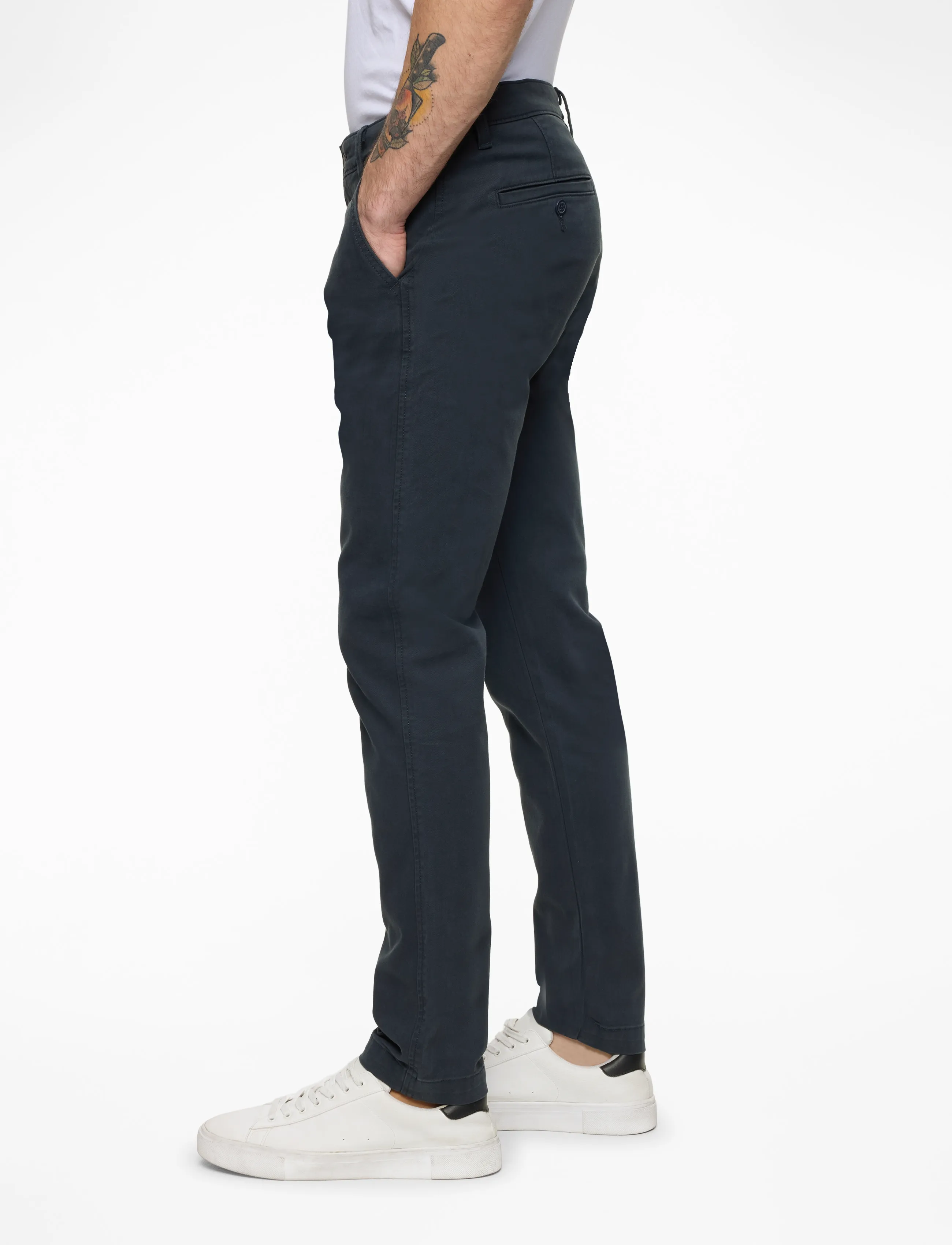 Levi's® - XX CHINO SLIM II BALTIC NAVY S - aptempti džinsai - blues - 3