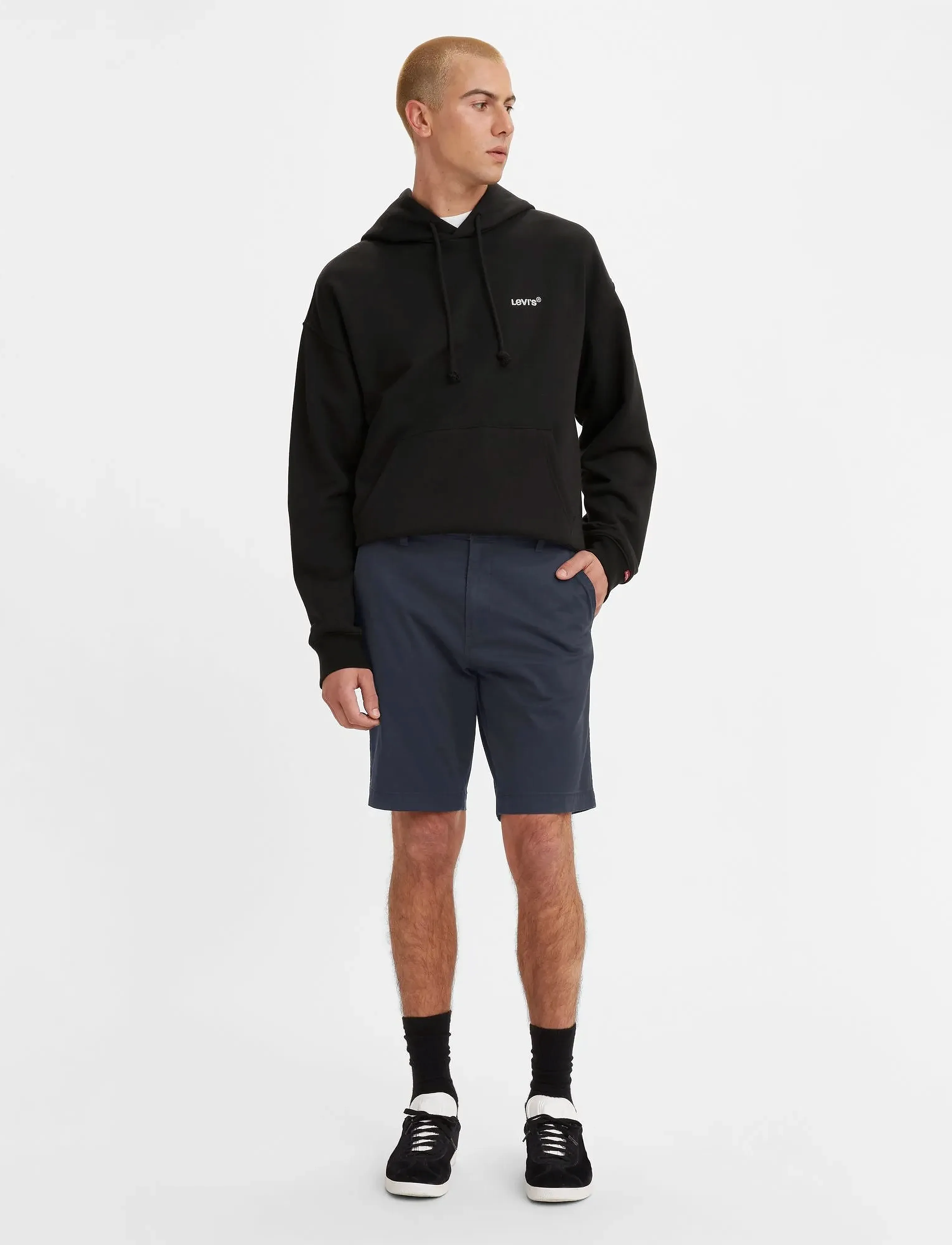 Levi's Xx Chino Shorts Ii Baltic Navy, Mænd, Chino Shorts, Blå, Str: 34