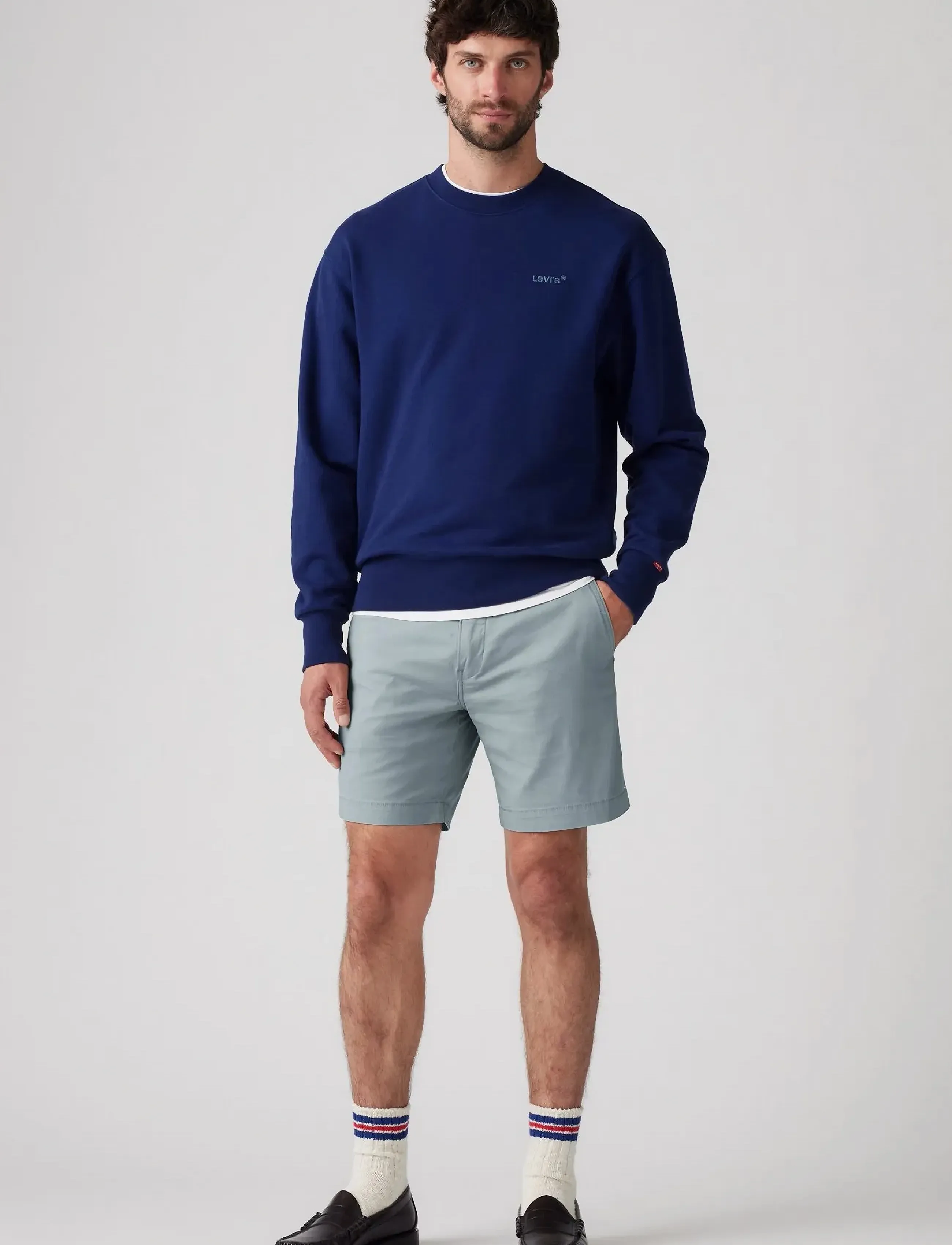 Levi's® XX CHINO SHORTS II BLUES - Leinenbekleidung - BLUES / blue