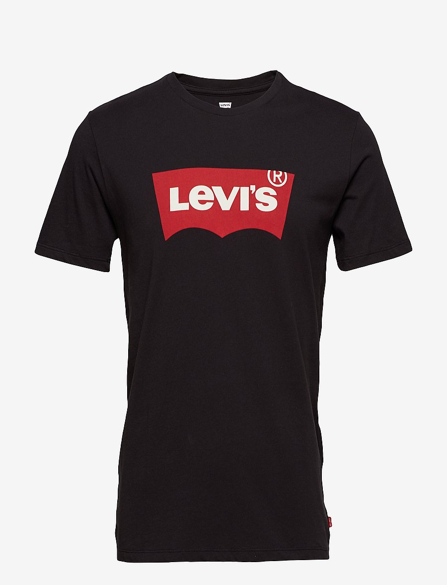 Levi's® - GRAPHIC SETIN NECK GRAPHIC H21 - lühikeste varrukatega t-särgid - blacks - 1