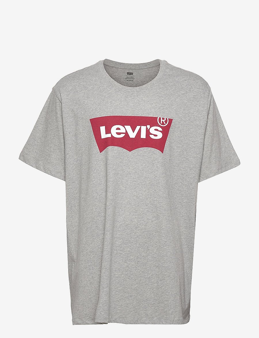 LEVI´S Men - GRAPHIC SETIN NECK GRAPHIC H21 - greys - 0