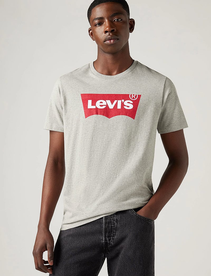 Levi's® - GRAPHIC SETIN NECK GRAPHIC H21 - kurzärmelig - greys - 0
