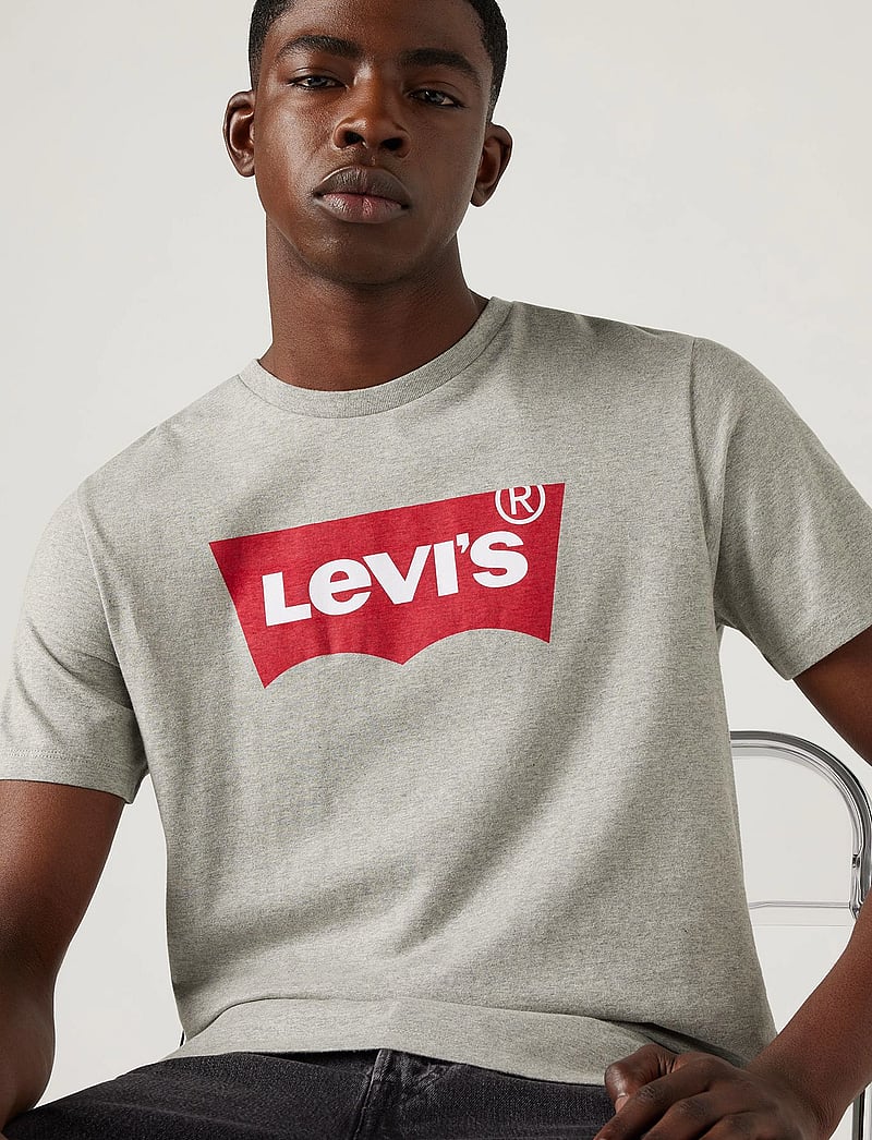 Levi's® - GRAPHIC SETIN NECK GRAPHIC H21 - kurzärmelig - greys - 5