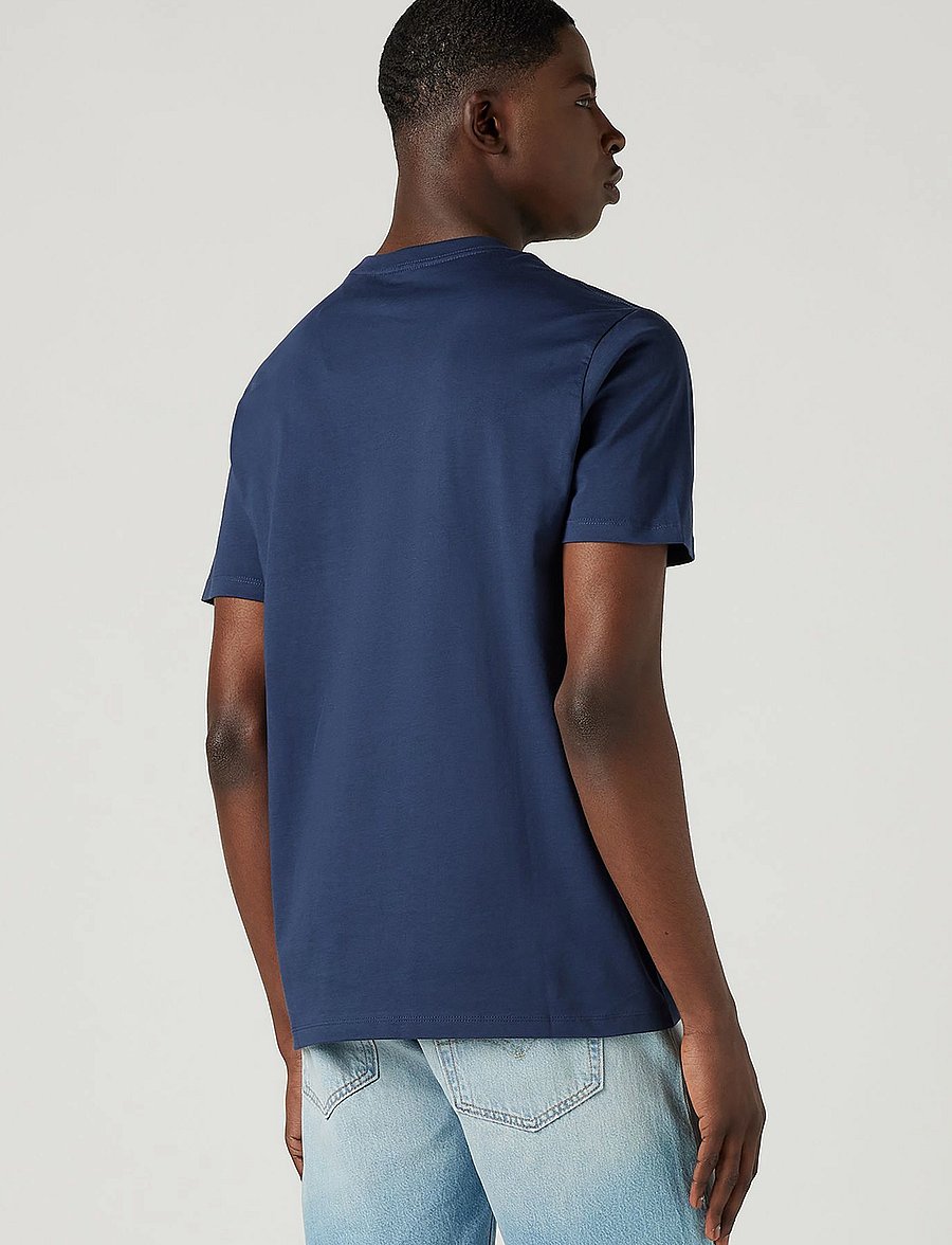 Levi's® - GRAPHIC SETIN NECK HM GRAPHIC - lühikeste varrukatega t-särgid - blues - 4