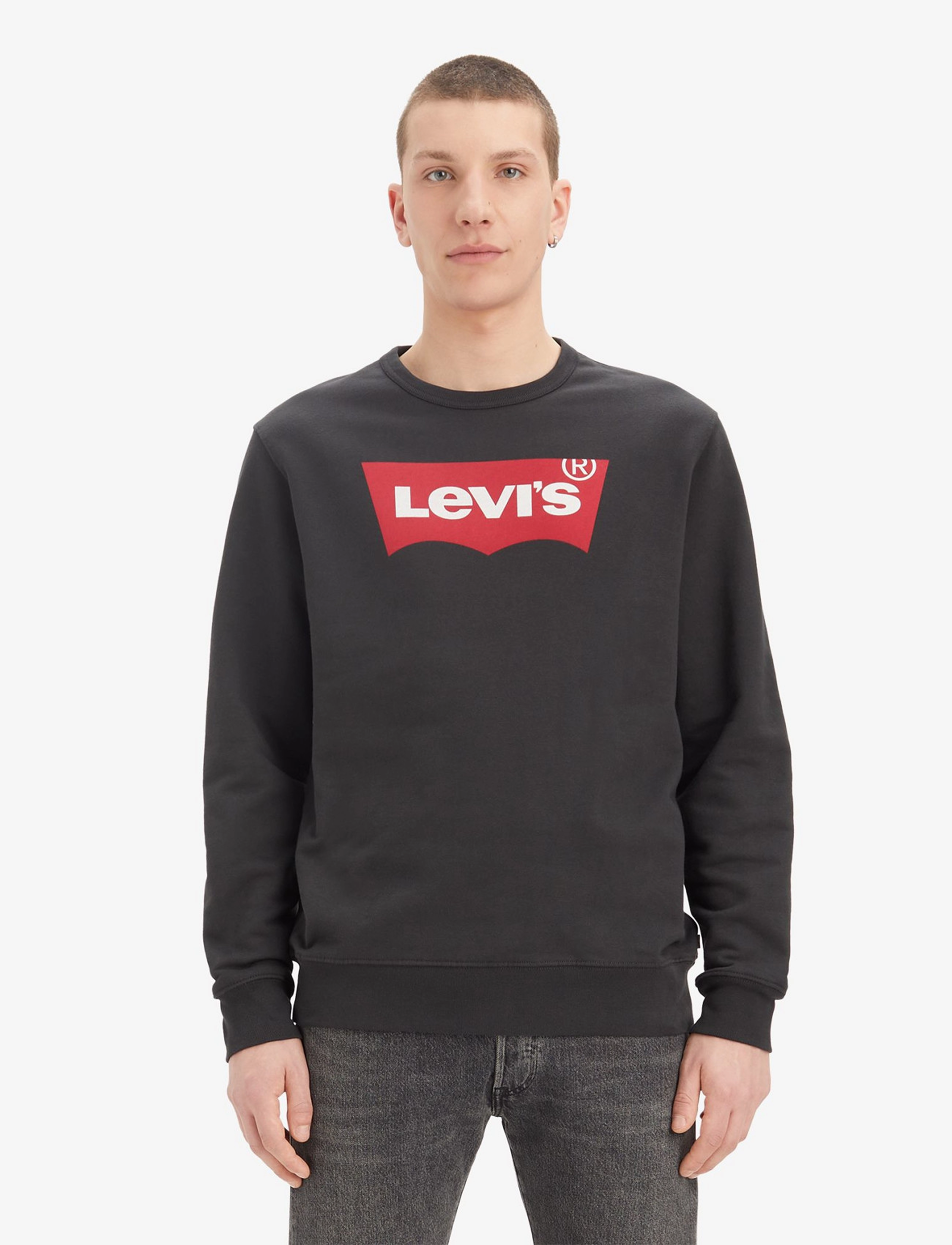 LEVI´S Men - GRAPHIC CREW B CO TWO COLOR - reds - 3