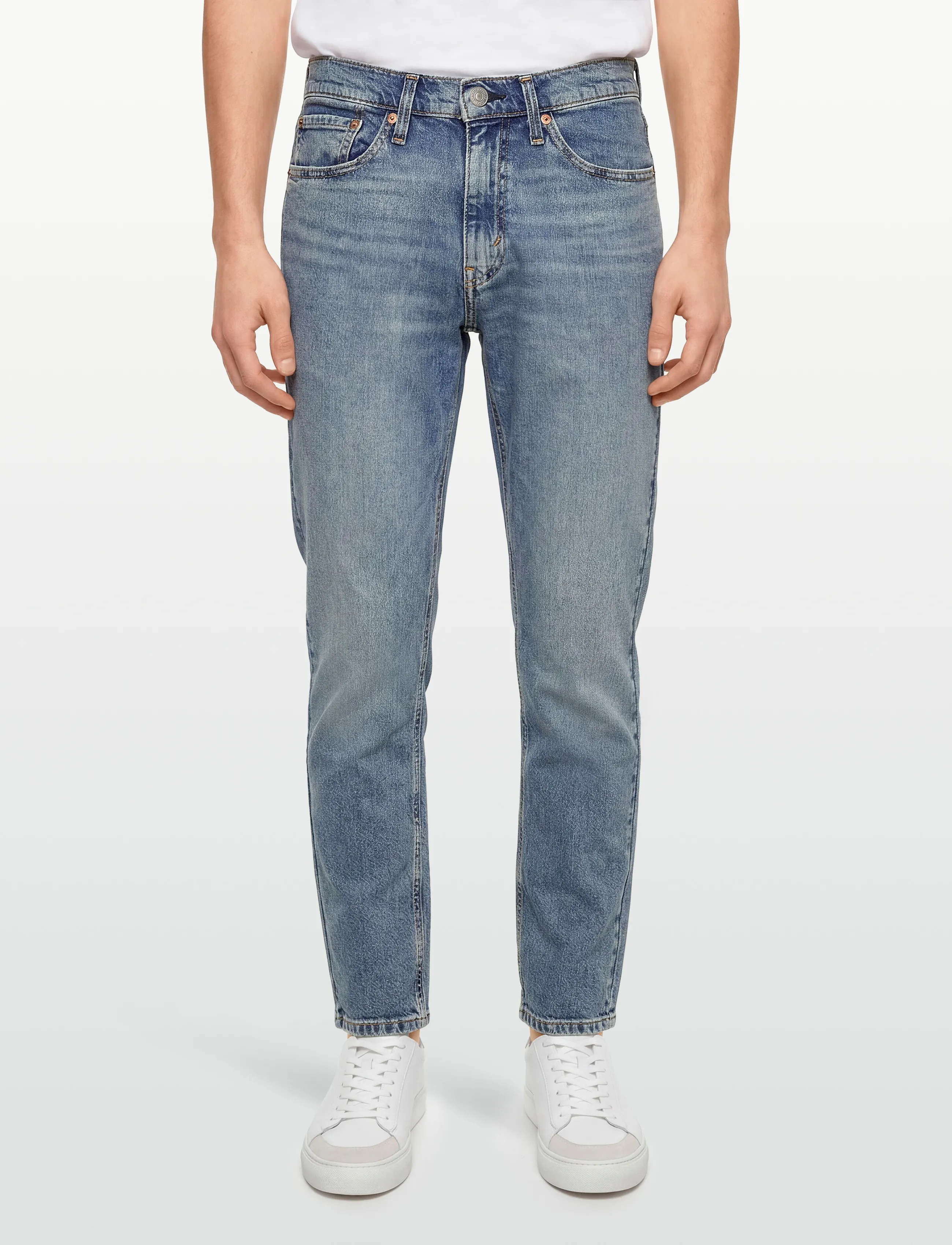 Levi's® - 541 ATHLETIC TAPER FRIDAY VIBE - trousers & jeans - med indigo - worn in - 3