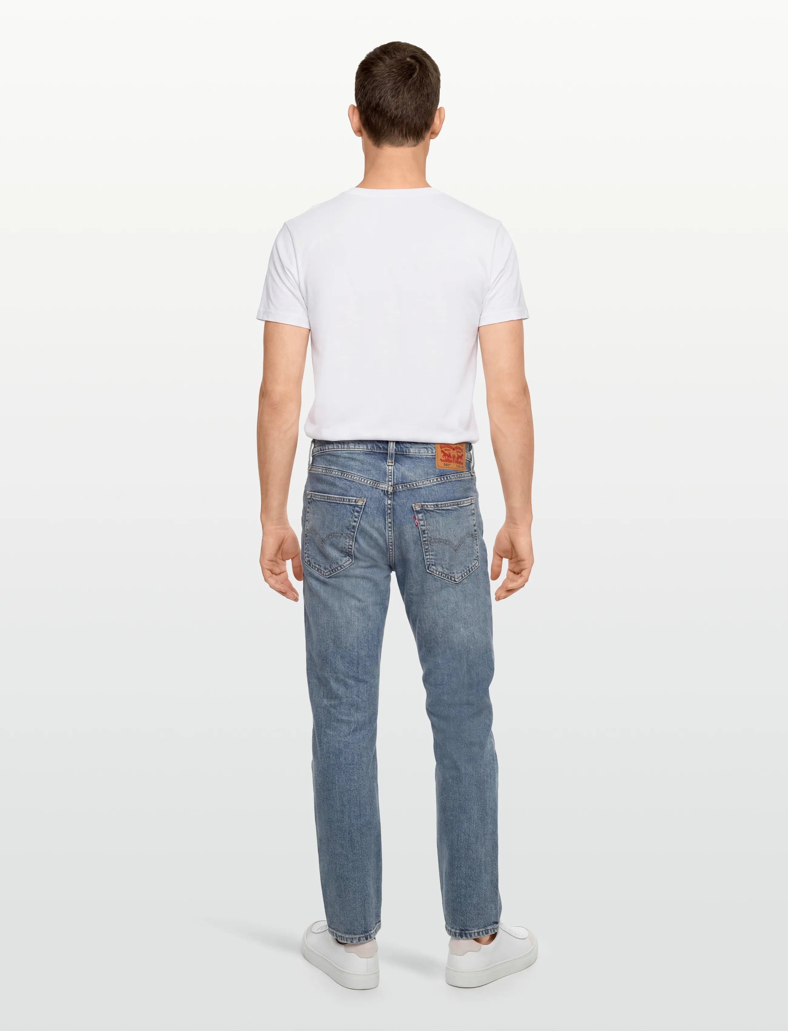 Levi's® - 541 ATHLETIC TAPER FRIDAY VIBE - trousers & jeans - med indigo - worn in - 4
